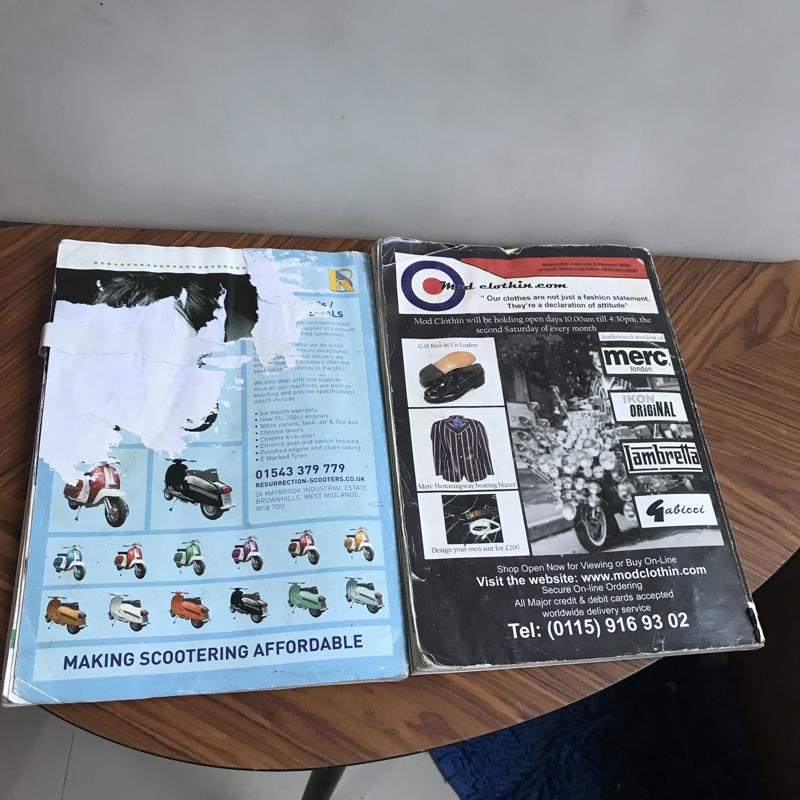 Vintage Book “The MOD Years” the style, sounds Size ONE SIZE - 8 Thumbnail