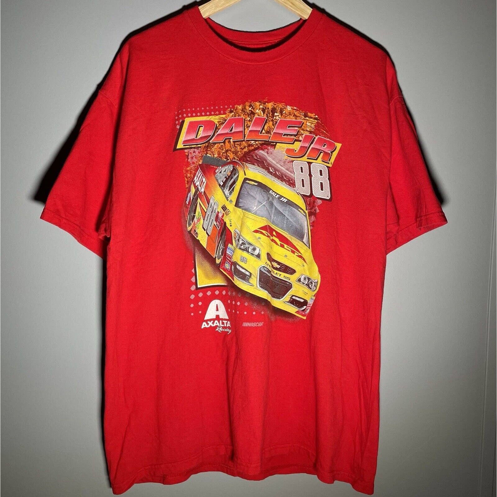 NASCAR Vintage Dale Earnhardt Jr #88 Axalta NASCAR Racing Red Shirt ...