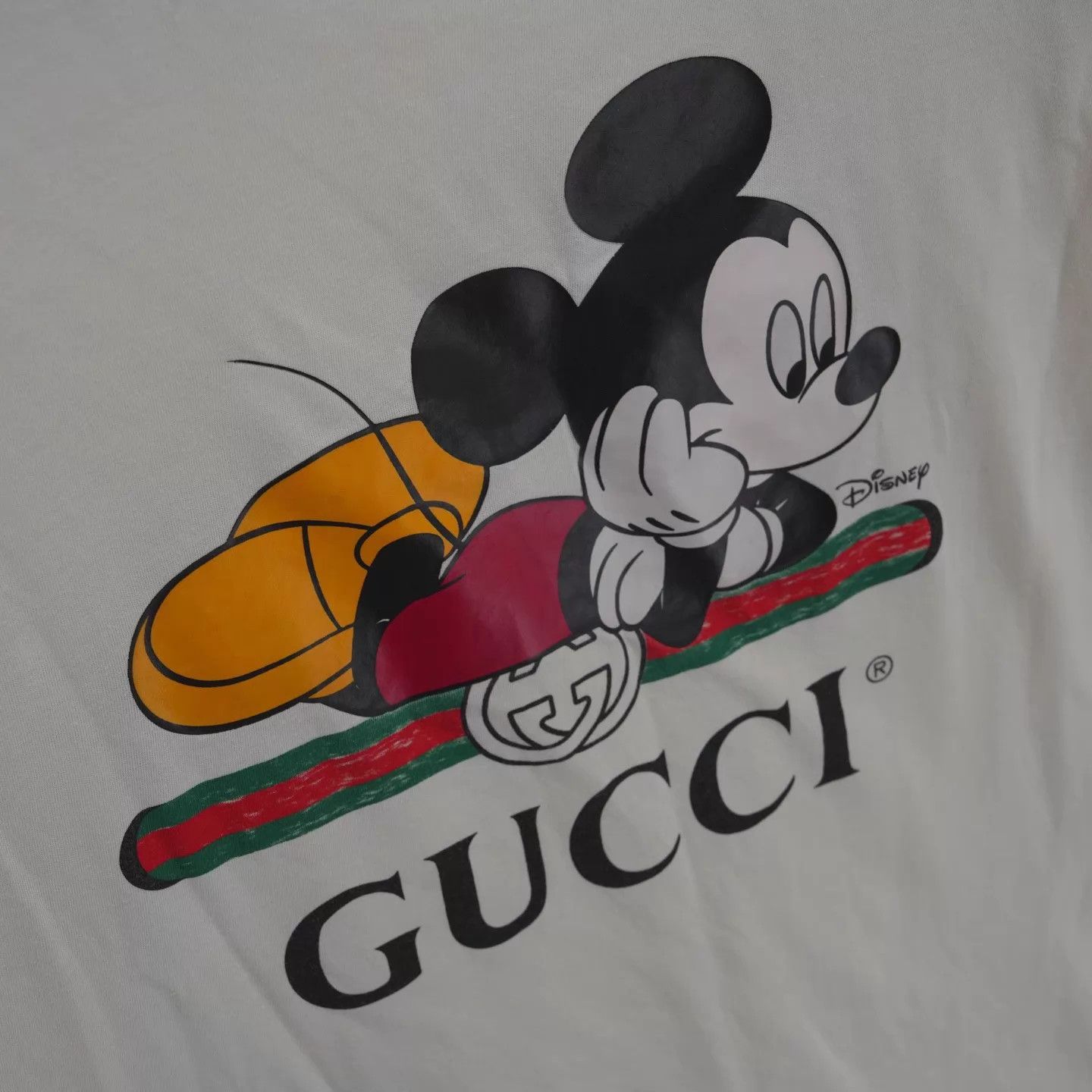 Gucci Gucci Mickey Mouse Short Sleeve Tee M 97 DM1954 Size US M / EU 48-50 / 2 - 3 Thumbnail