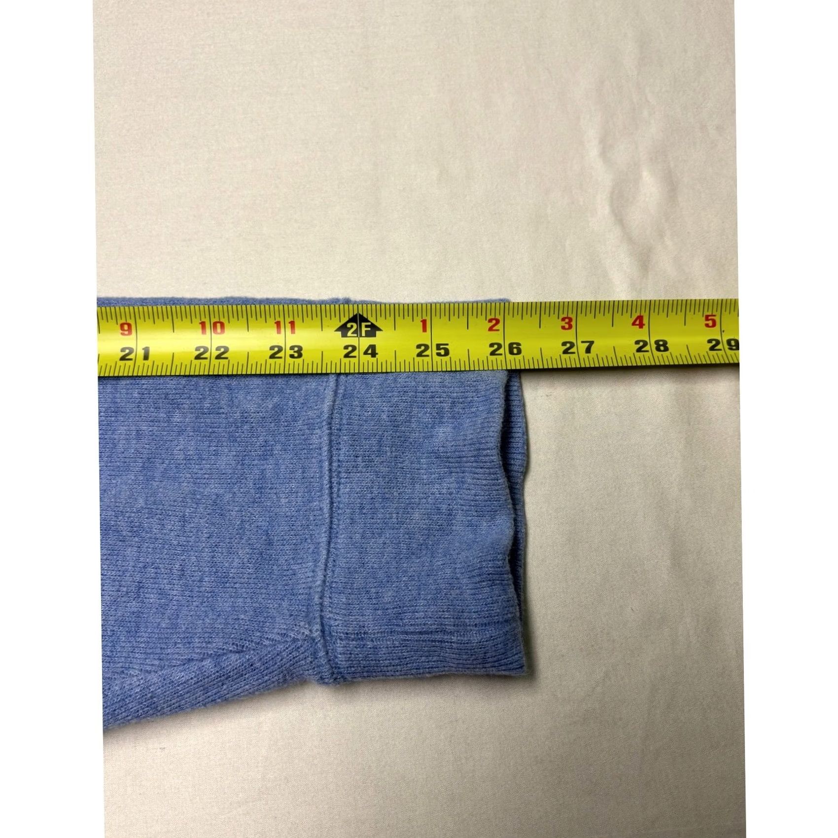 Polo Ralph Lauren Polo Ralph Lauren Mens XXL Blue Cotton Quarter Zip Pullover Heathered Sweater Size US XXL / EU 58 / 5 - 8 Thumbnail