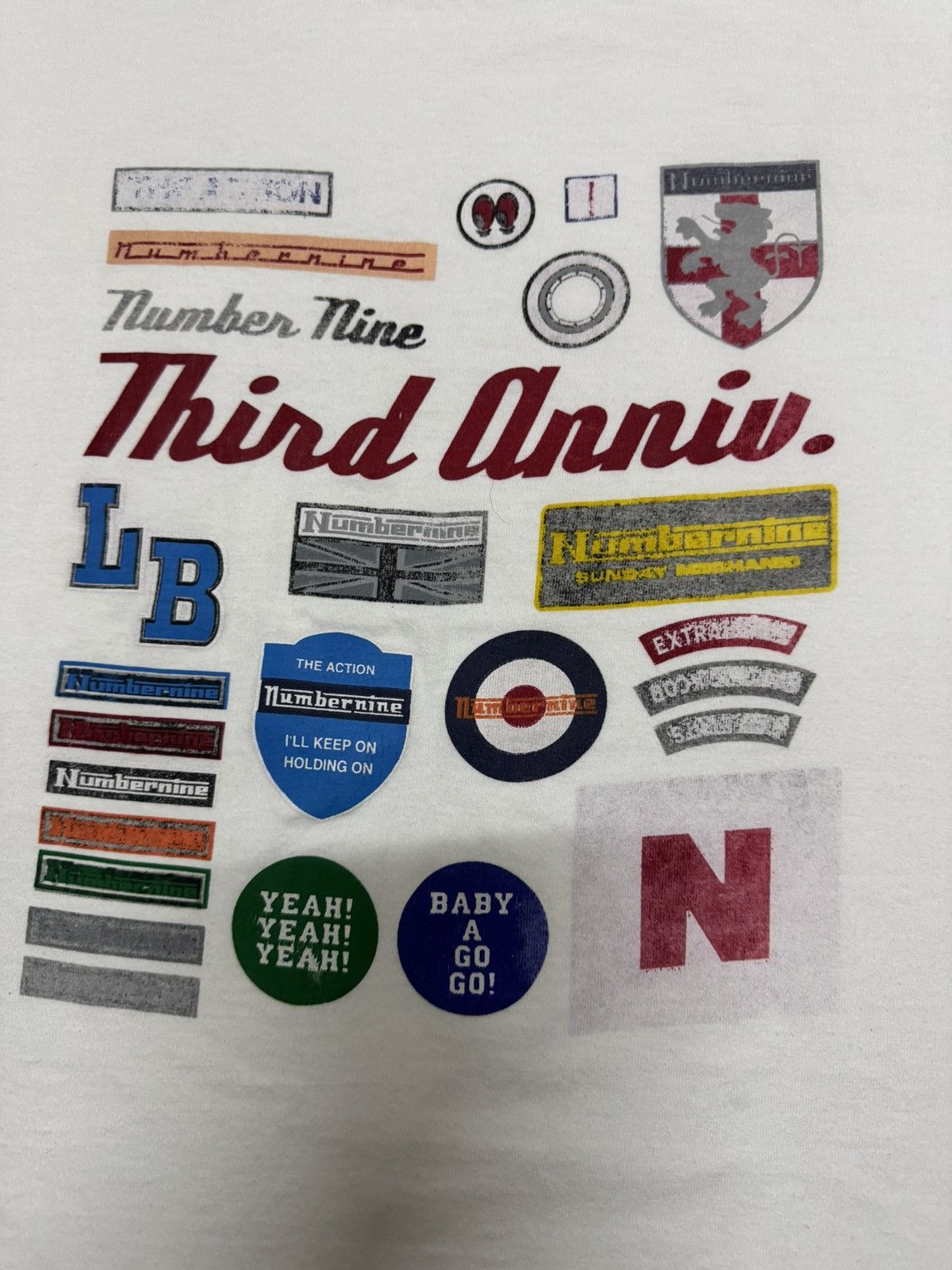 Number (N)ine Vintage 1999 Number (N)ine 3rd Anniversary Lambretta Mods Size US M / EU 48-50 / 2 - 9 Thumbnail