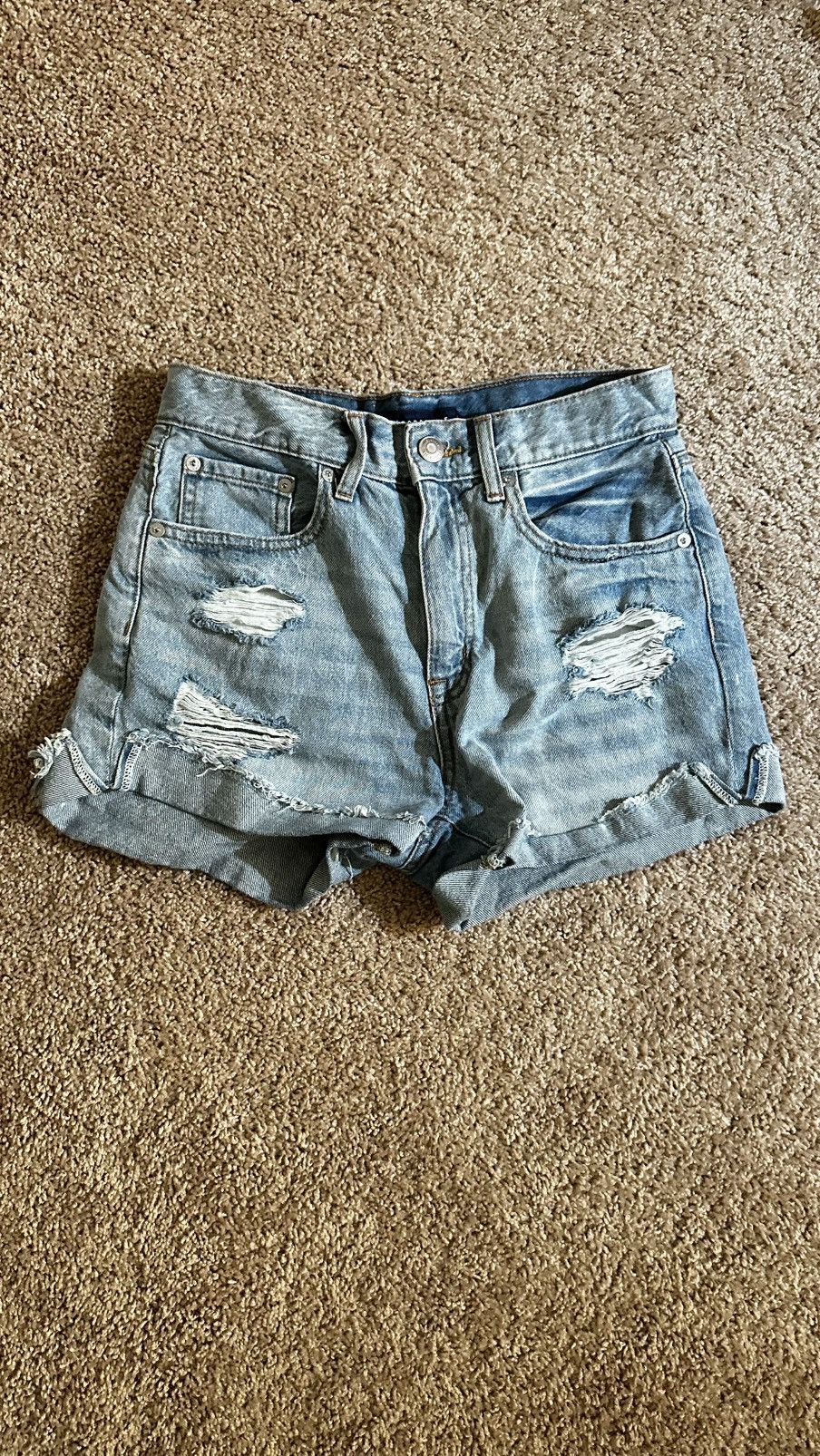 Aeropostale Vintage Mom Jean Short Size 27" / US 4 / IT 40 - 1 Thumbnail