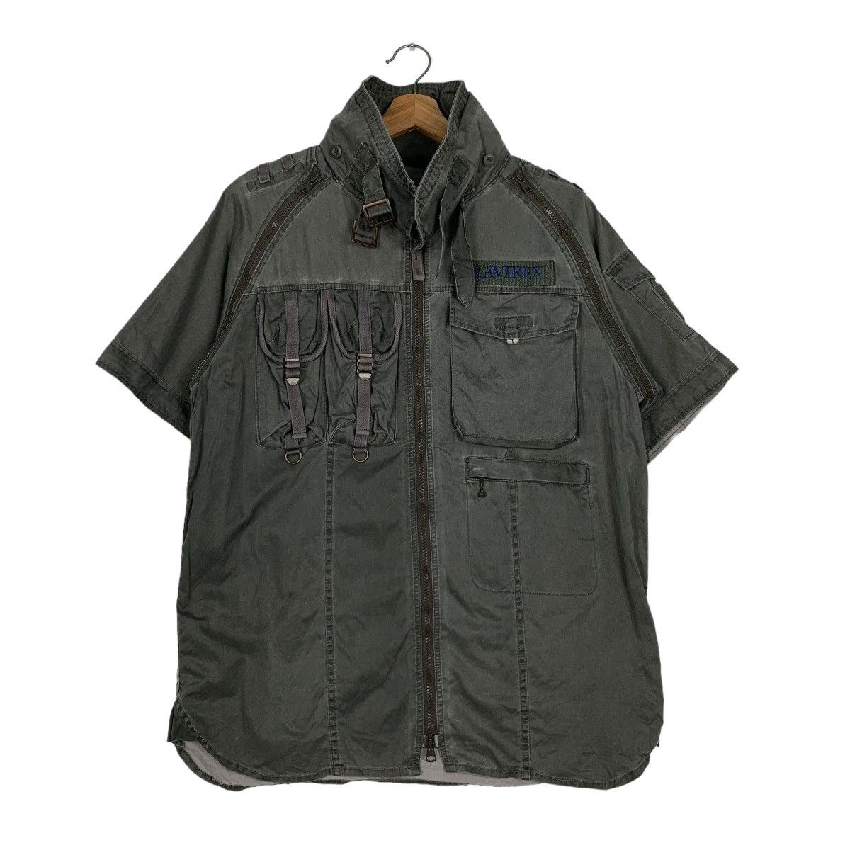 Avirex AVIREX Surplus Bondage Short Sleeve Jacket #0154-C8 Size US XL / EU 56 / 4 - 1 Thumbnail