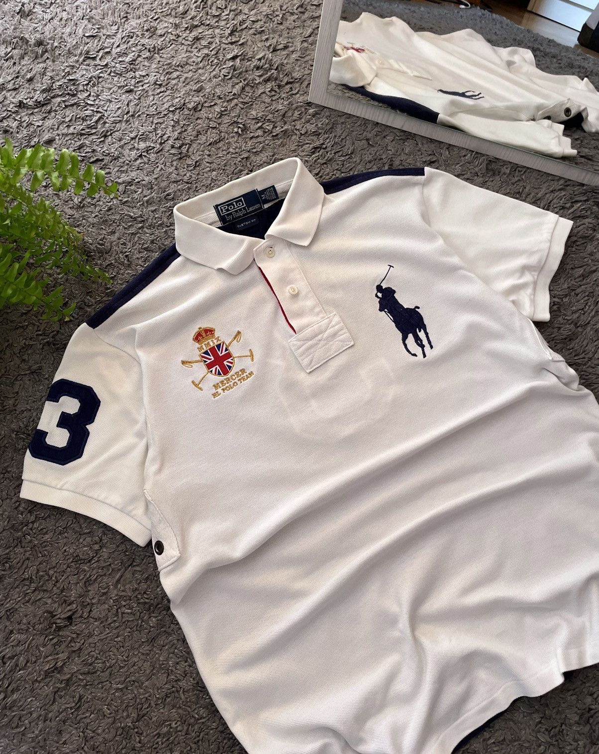 Polo Ralph Lauren × Vintage 00s Polo Ralph Lauren Streetwear Vintage Chief Keef Big Logo Size US M / EU 48-50 / 2 - 3 Thumbnail