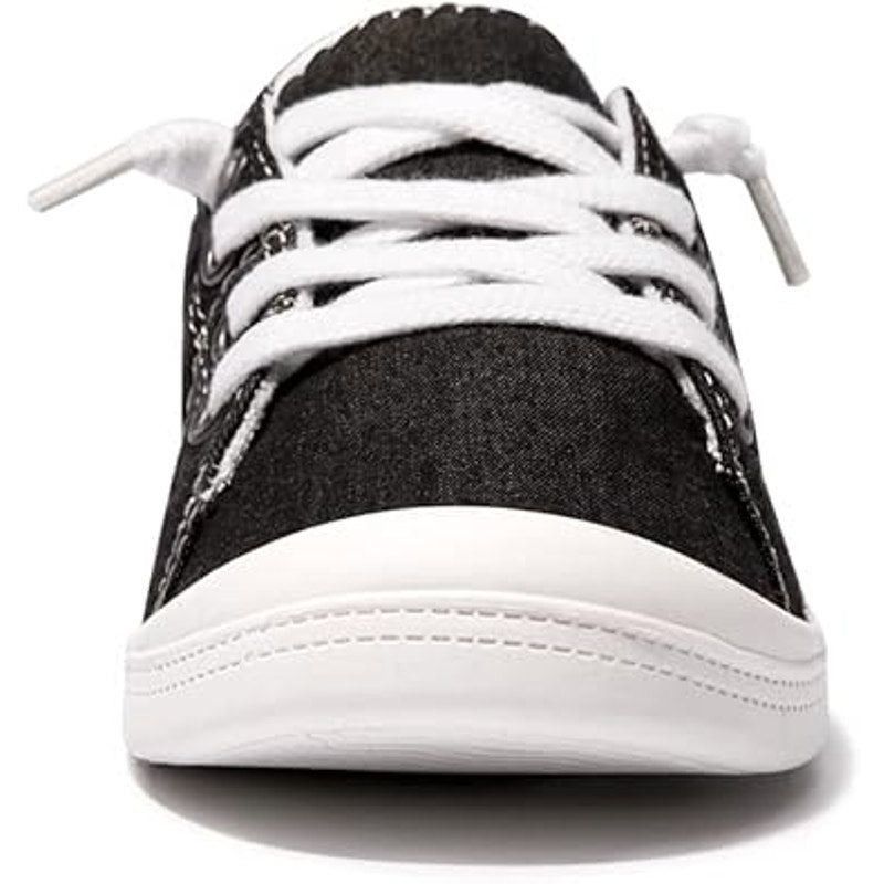 Other Beneker Womens Size 10 Black Canvas Low Top Sneakers Size US 10 / IT 40 - 4 Thumbnail