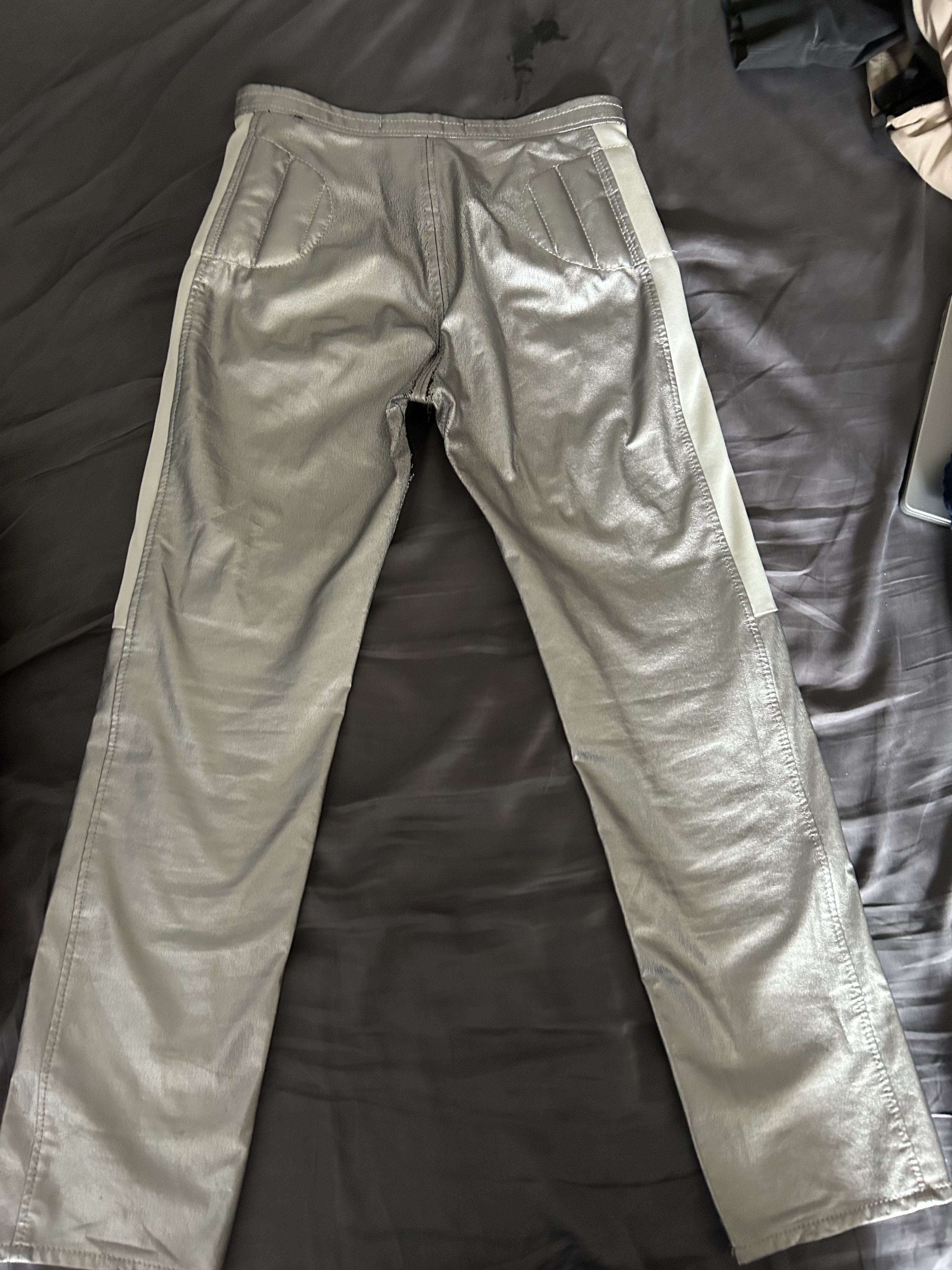 Comme des Garcons Comme des Garçons Silver pants rare Size 26" / US 2 / IT 38 - 2 Thumbnail