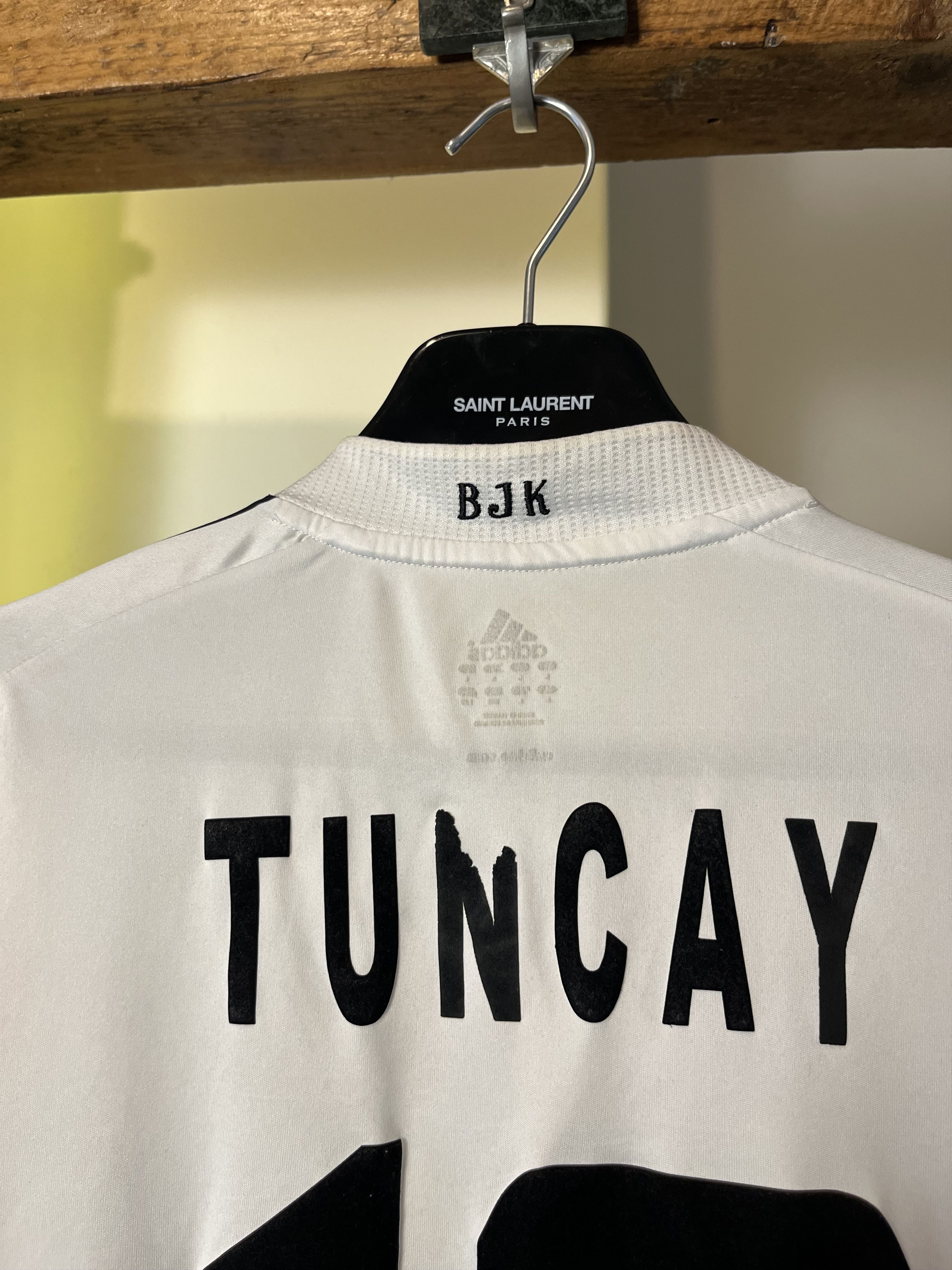 Adidas × Vintage Vintage Adidas BJK Beskitas JK 2009/10 Tuncay Turkey Soccer Size US L / EU 52-54 / 3 - 6 Thumbnail