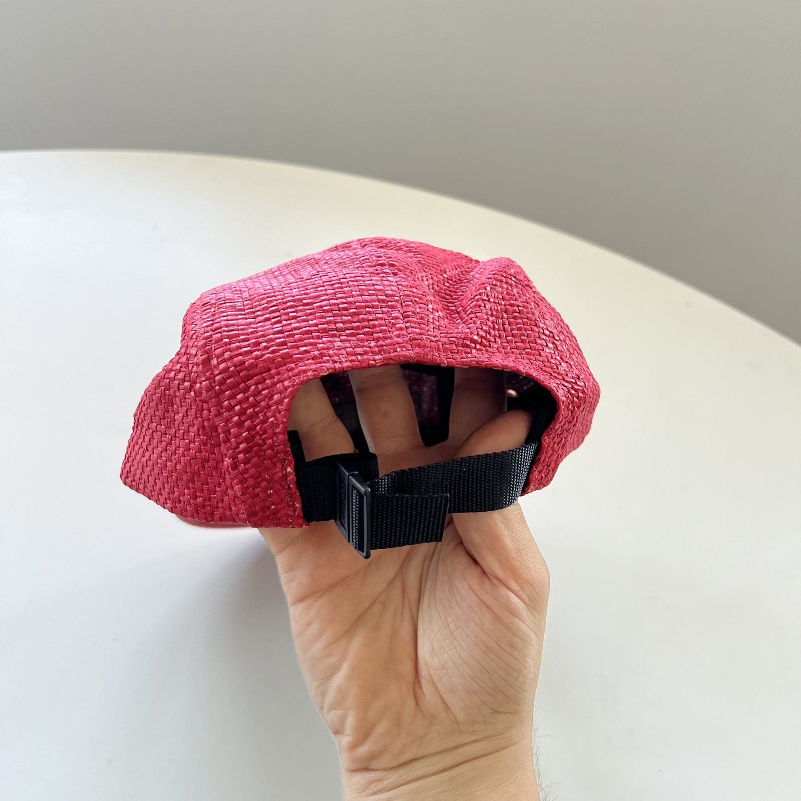 Supreme × Vintage Supreme straw 5 panel red cap Size ONE SIZE - 5 Thumbnail