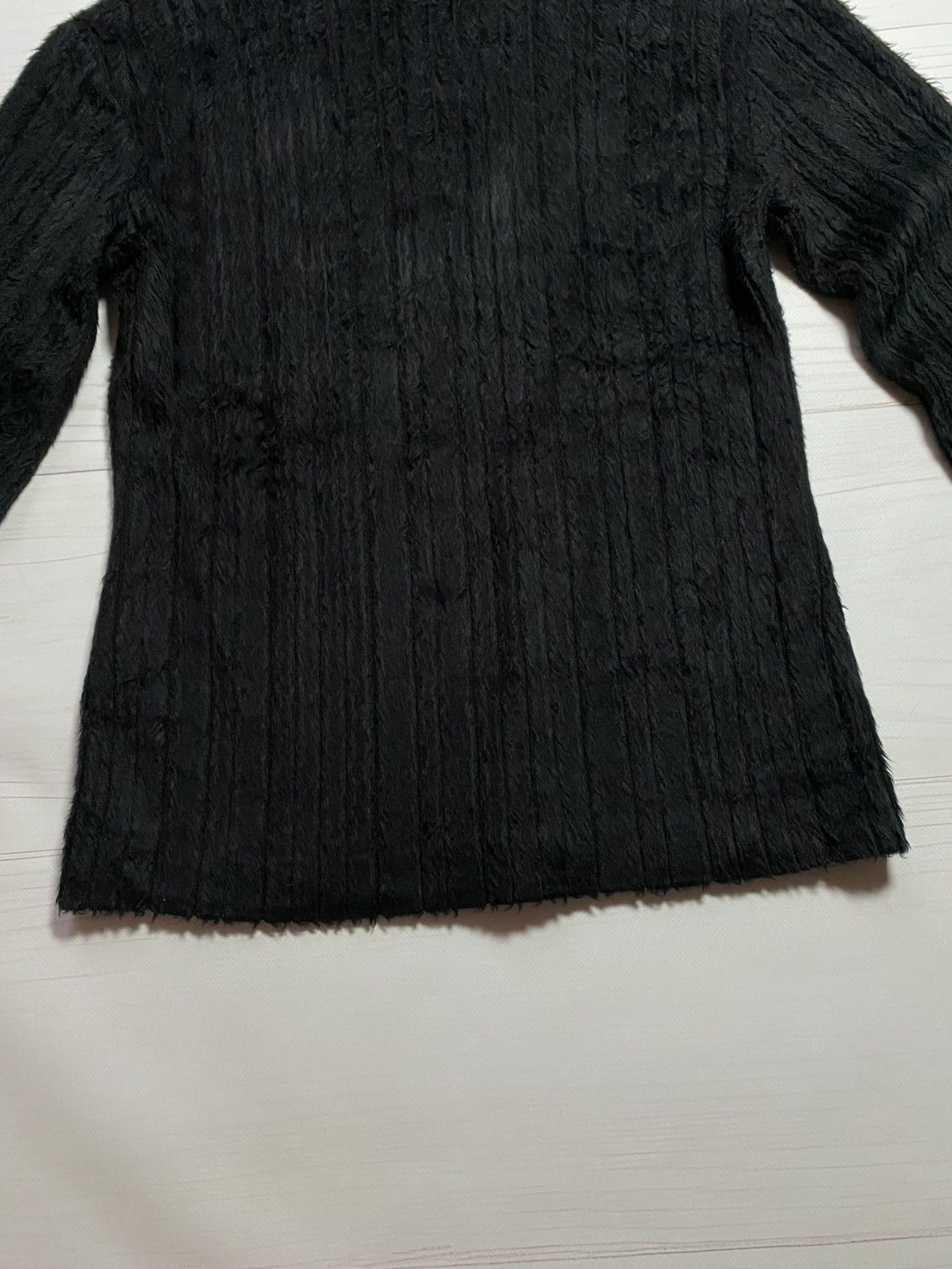 Miss Sixty Vintage Miss Sixty faux mohair Fuzzy Lace-Up Knit Sweater Size L / US 10 / IT 46 - 17 Thumbnail
