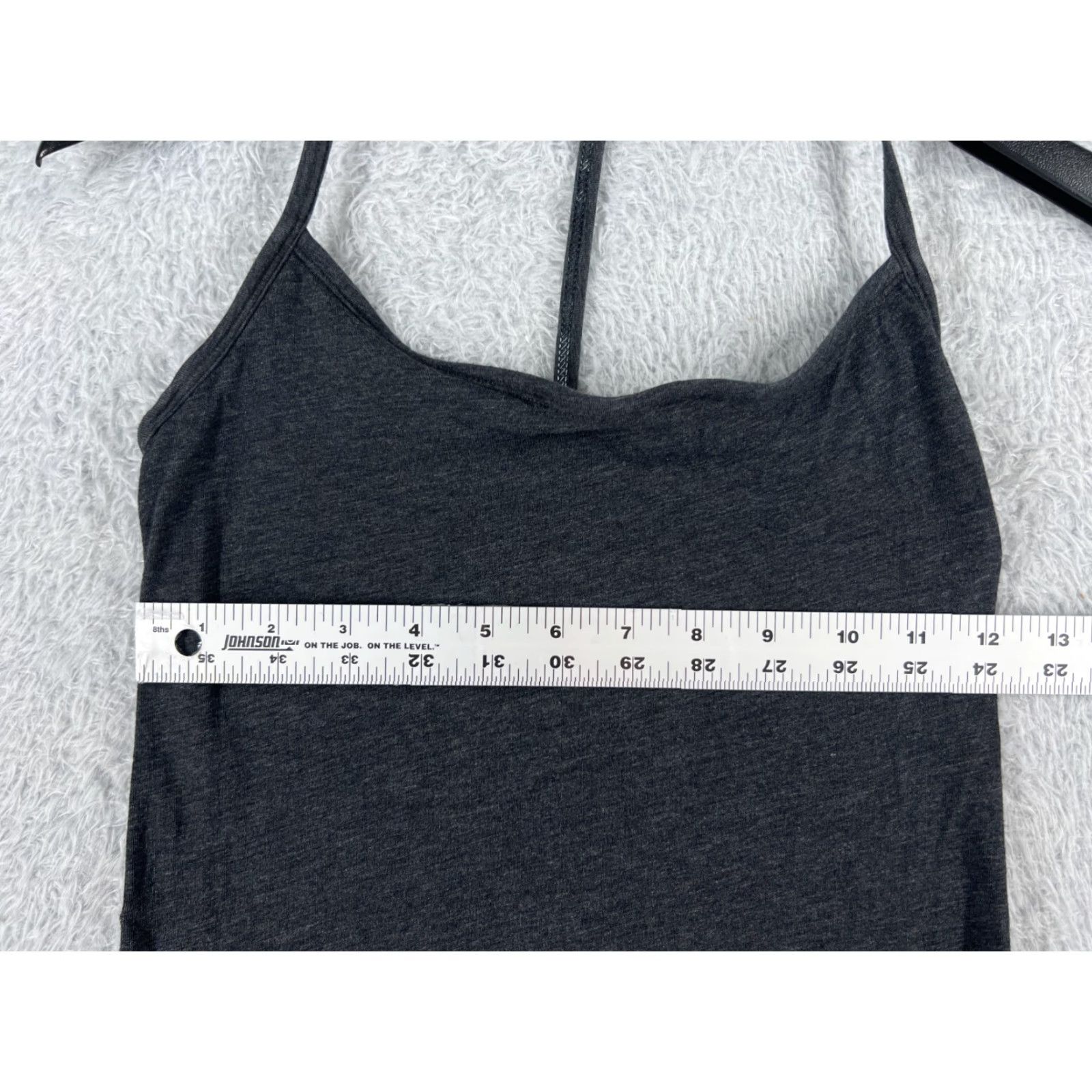 Lululemon Lululemon Shirt Women 6 Gray Tank Built In Bra Gym Run Yoga Workout reading Size M / US 6-8 / IT 42-44 - 6 Thumbnail