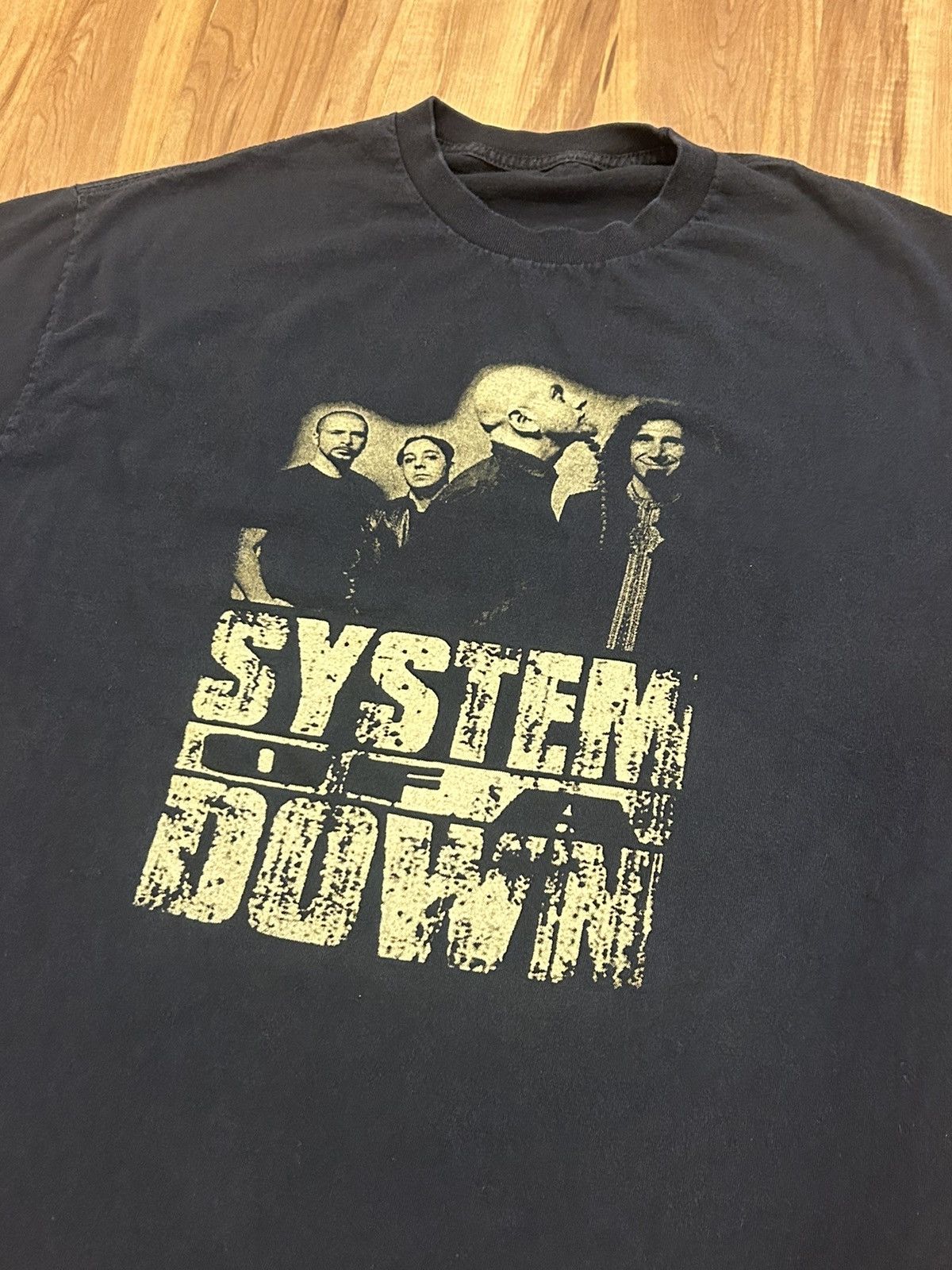 Vintage System Of A Down Band Tee Size US XL / EU 56 / 4 - 2 Thumbnail