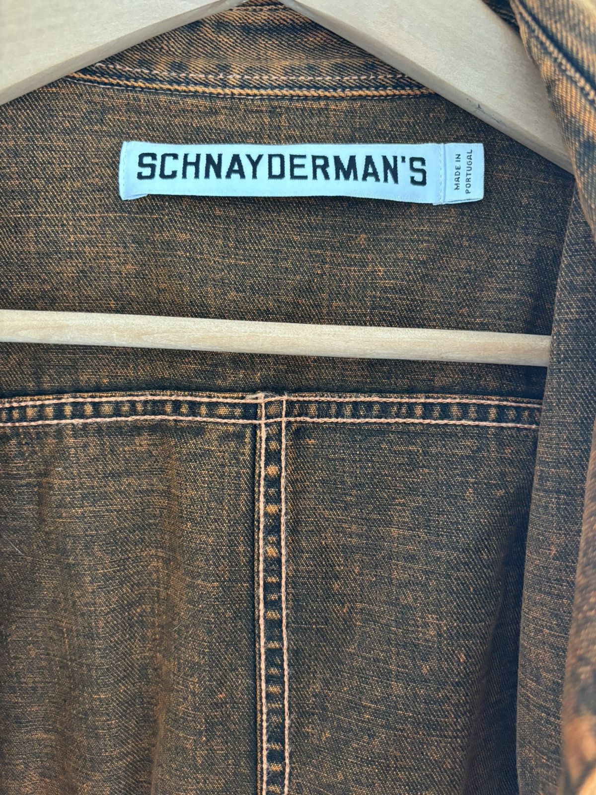 Schnaydermans Jean jacket Size US XL / EU 56 / 4 - 3 Thumbnail