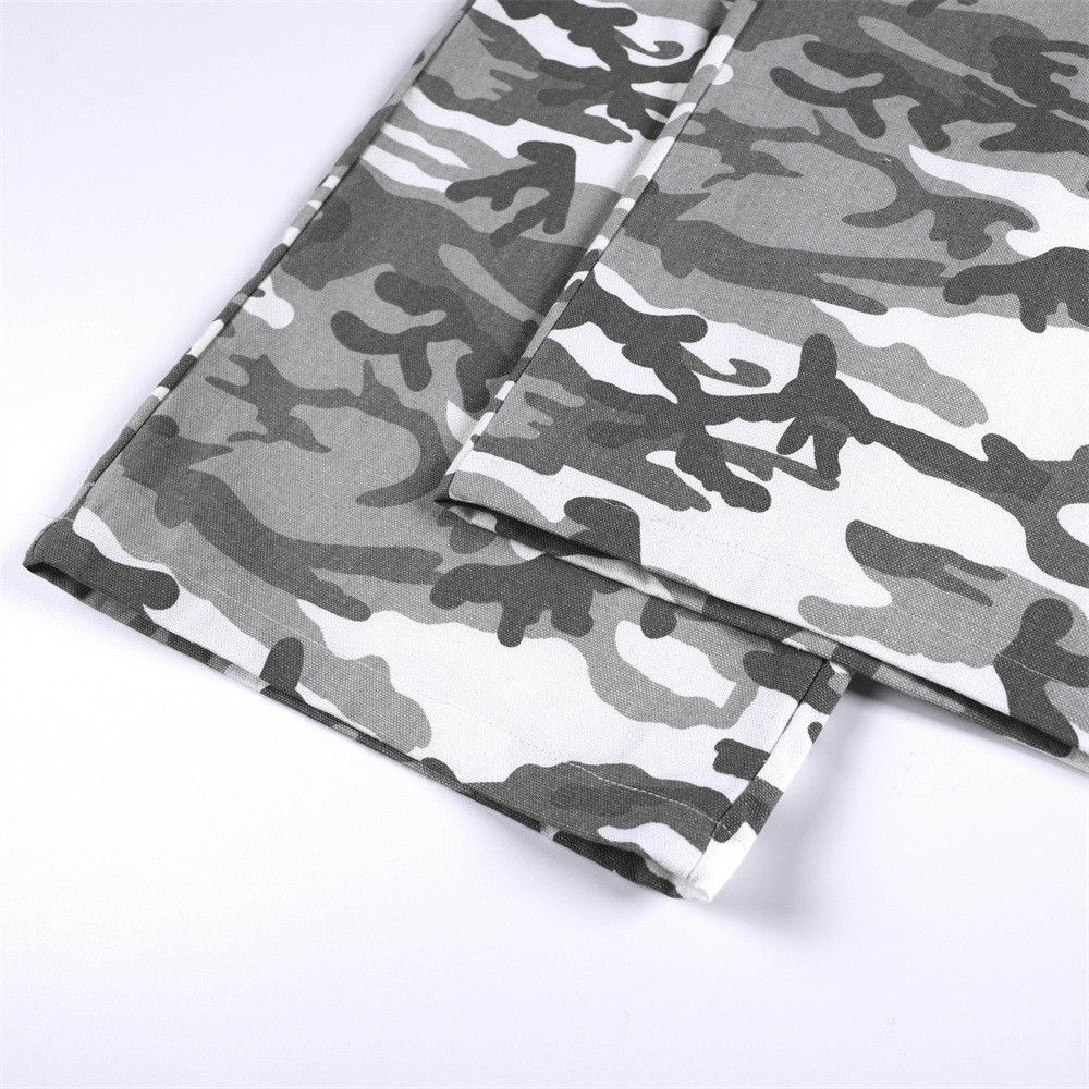 Japanese Brand Men's Retro Japanese Casual Straight Camouflage Trousers Size US 32 / EU 48 - 6 Thumbnail