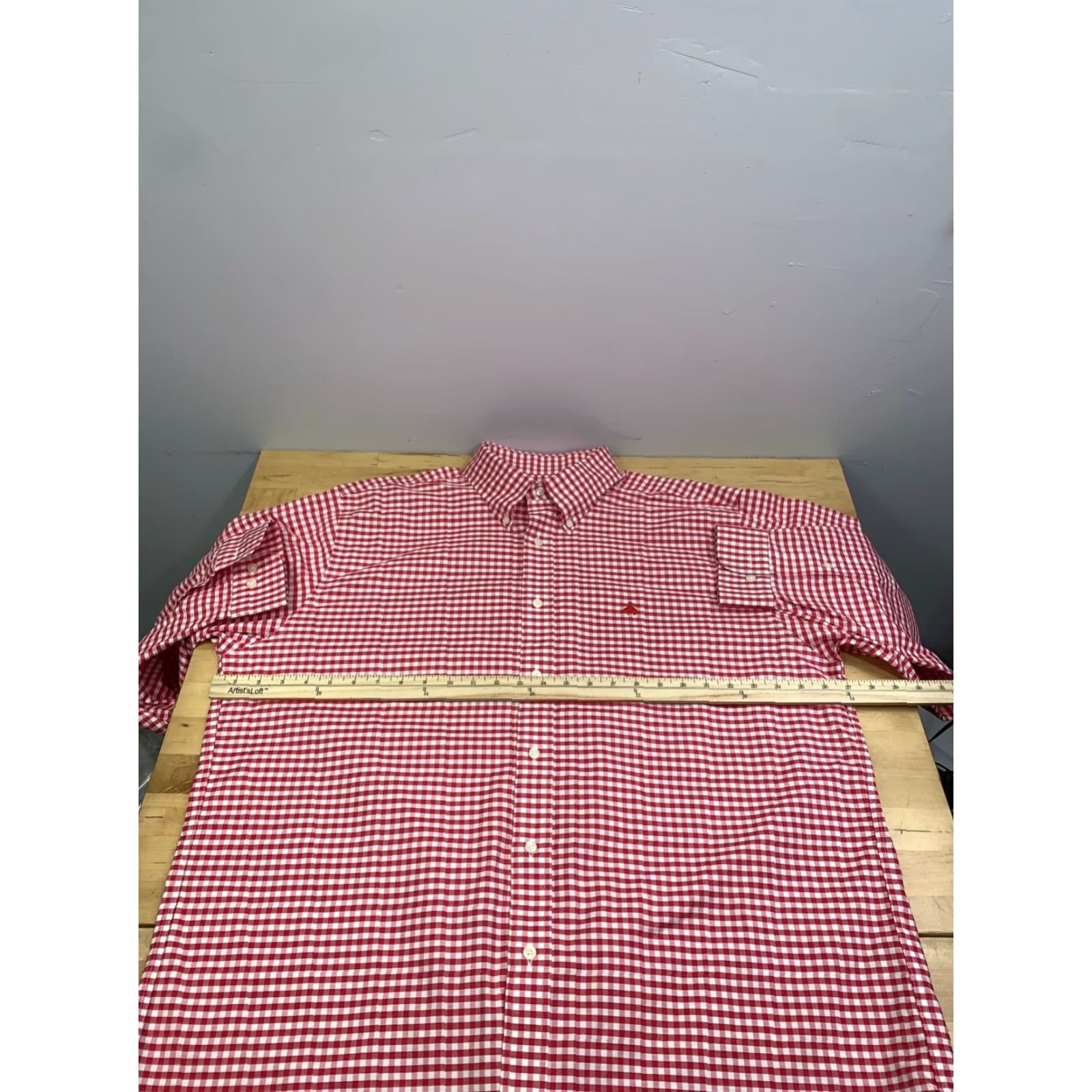Brooks Brothers Brooks Brothers Dress Shirt Men XL Traditional Fit Red Check Casual Work Shirt Size US XL / EU 56 / 4 - 7 Thumbnail