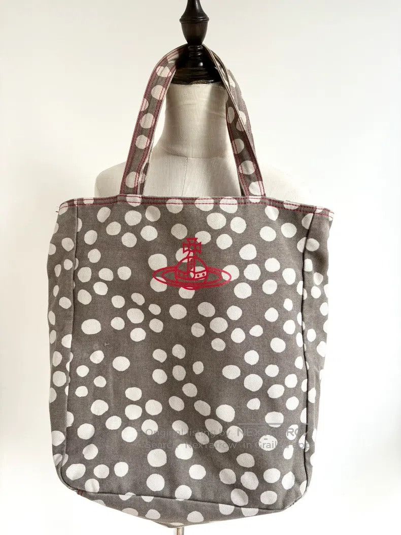 Vivienne Westwood Vivienne Westwood size os Vintage Greyish Brown Polka Dot C Size ONE SIZE - 2 Thumbnail