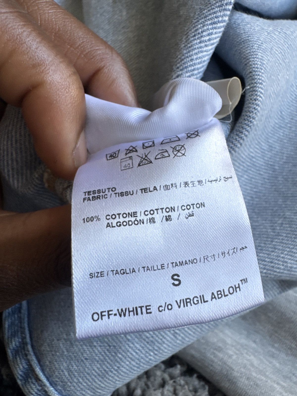 Off-White Off white Jeans Button Up Size US S / EU 44-46 / 1 - 8 Thumbnail