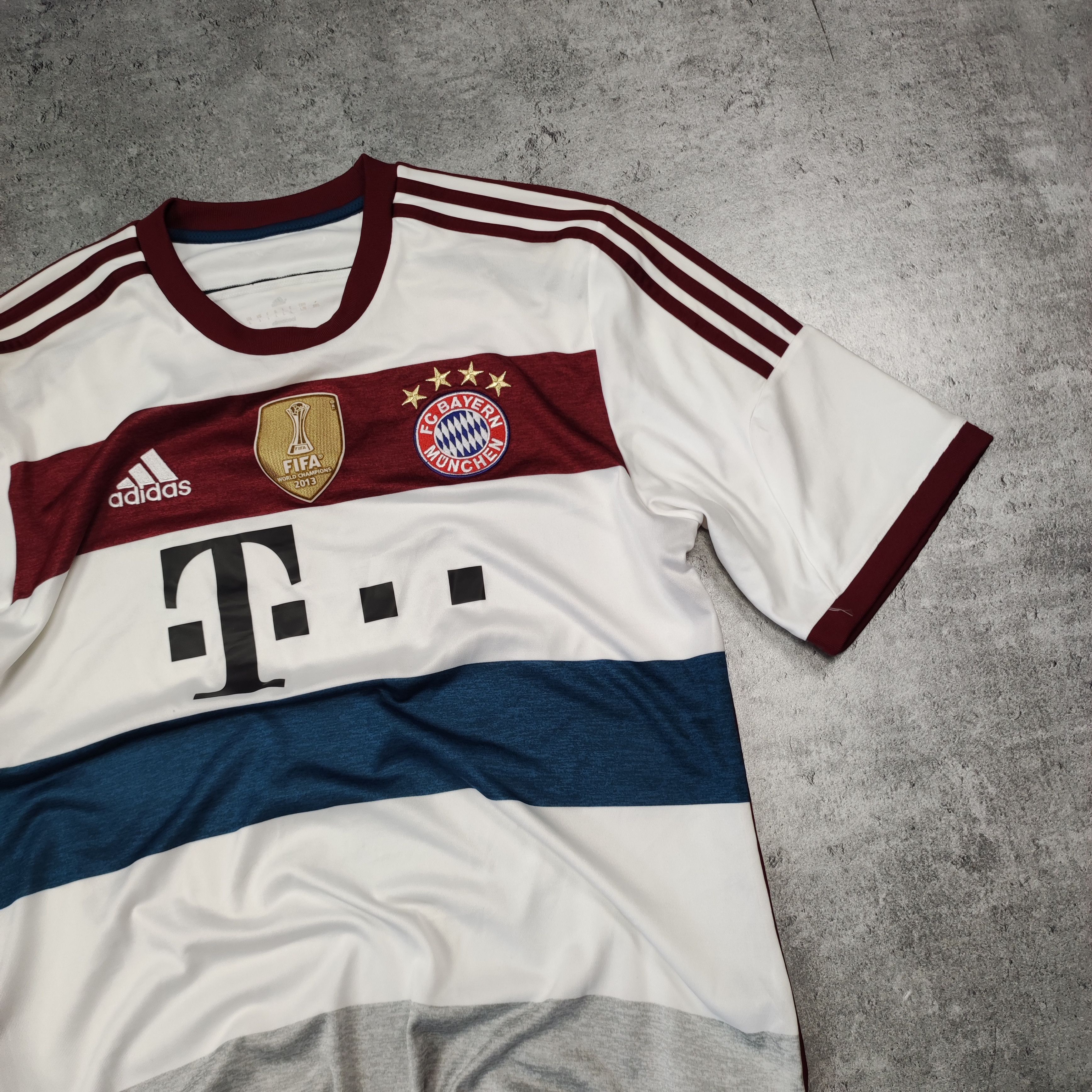 Adidas RARE Football Soccer Bayern Munich 2015 Away Adidas Jersey Size US L / EU 52-54 / 3 - 3 Thumbnail