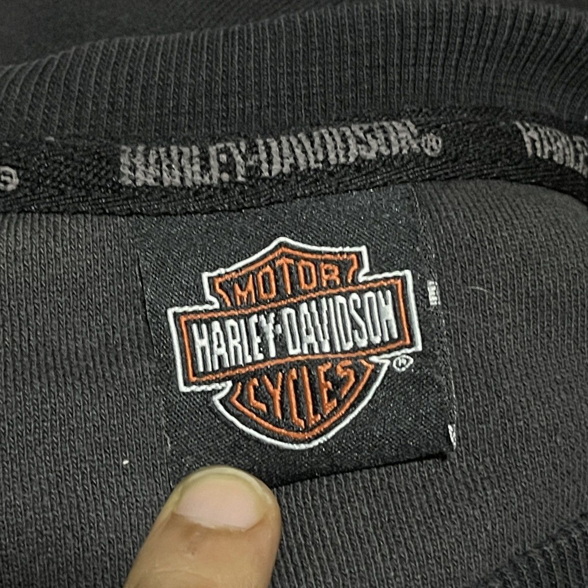 Harley Davidson Y2k Harley Davidson Faded Biker Crewneck Sweatshirt Size US XXL / EU 58 / 5 - 22 Thumbnail