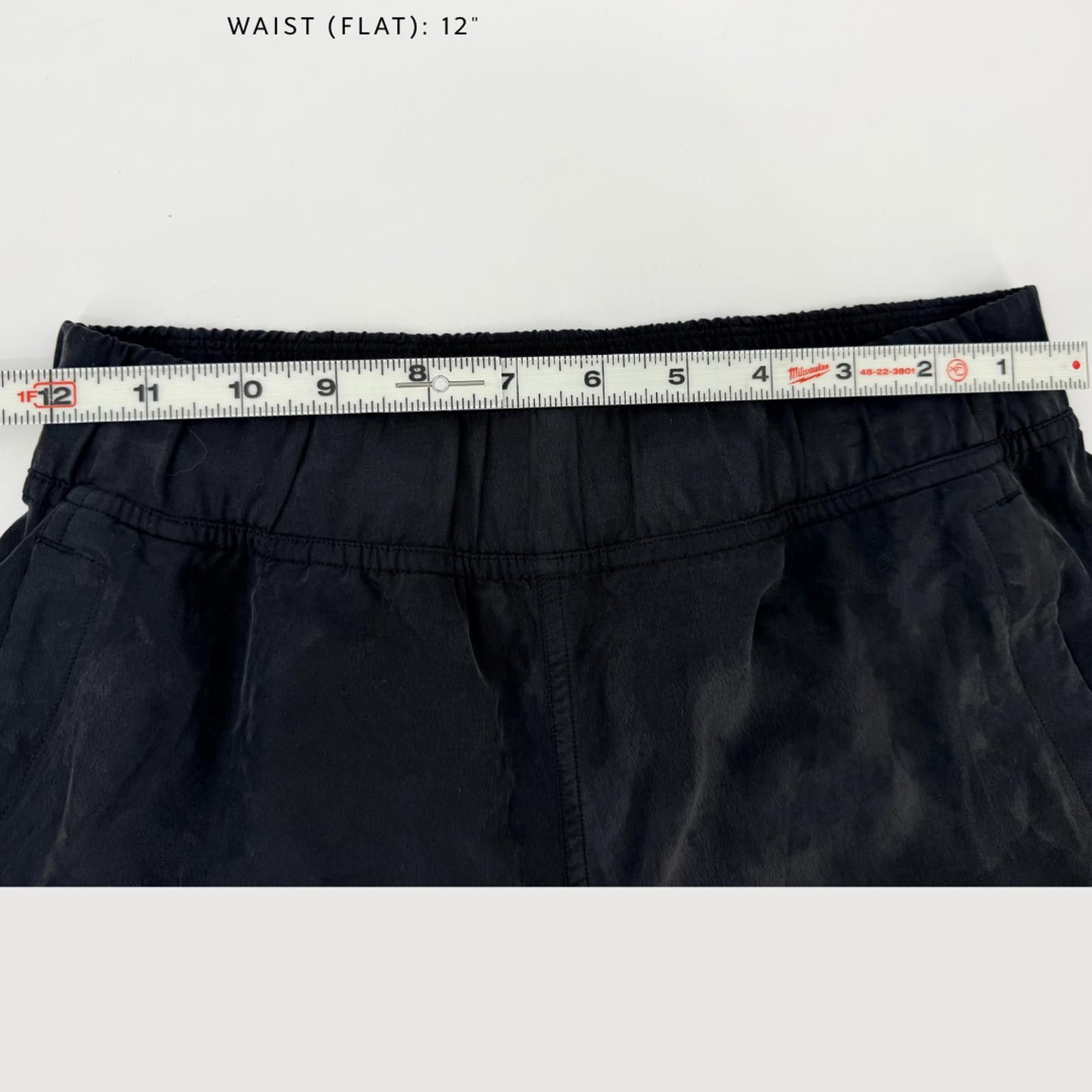Lululemon Lululemon Lab Cupro Zip Jogger Tapered Black Size 4 Size ONE SIZE - 6 Thumbnail