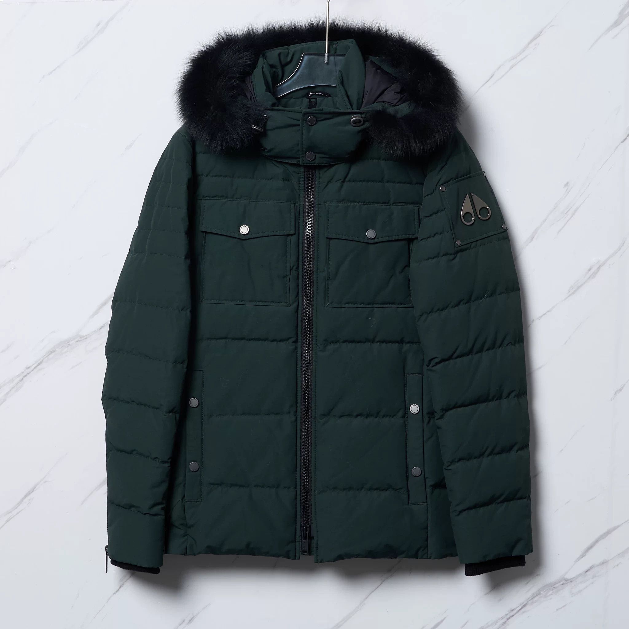 Moose Knuckles Moose Knuckles Men's Silver Label Down Jacket Size US M / EU 48-50 / 2 - 1 Thumbnail