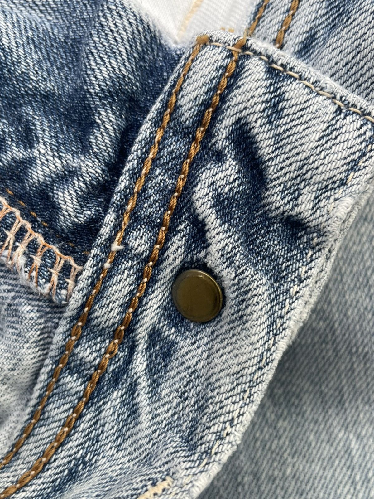 Lee × Vintage Vintage Lee Union Made Narrow Jeans Size US 32 / EU 48 - 18 Thumbnail