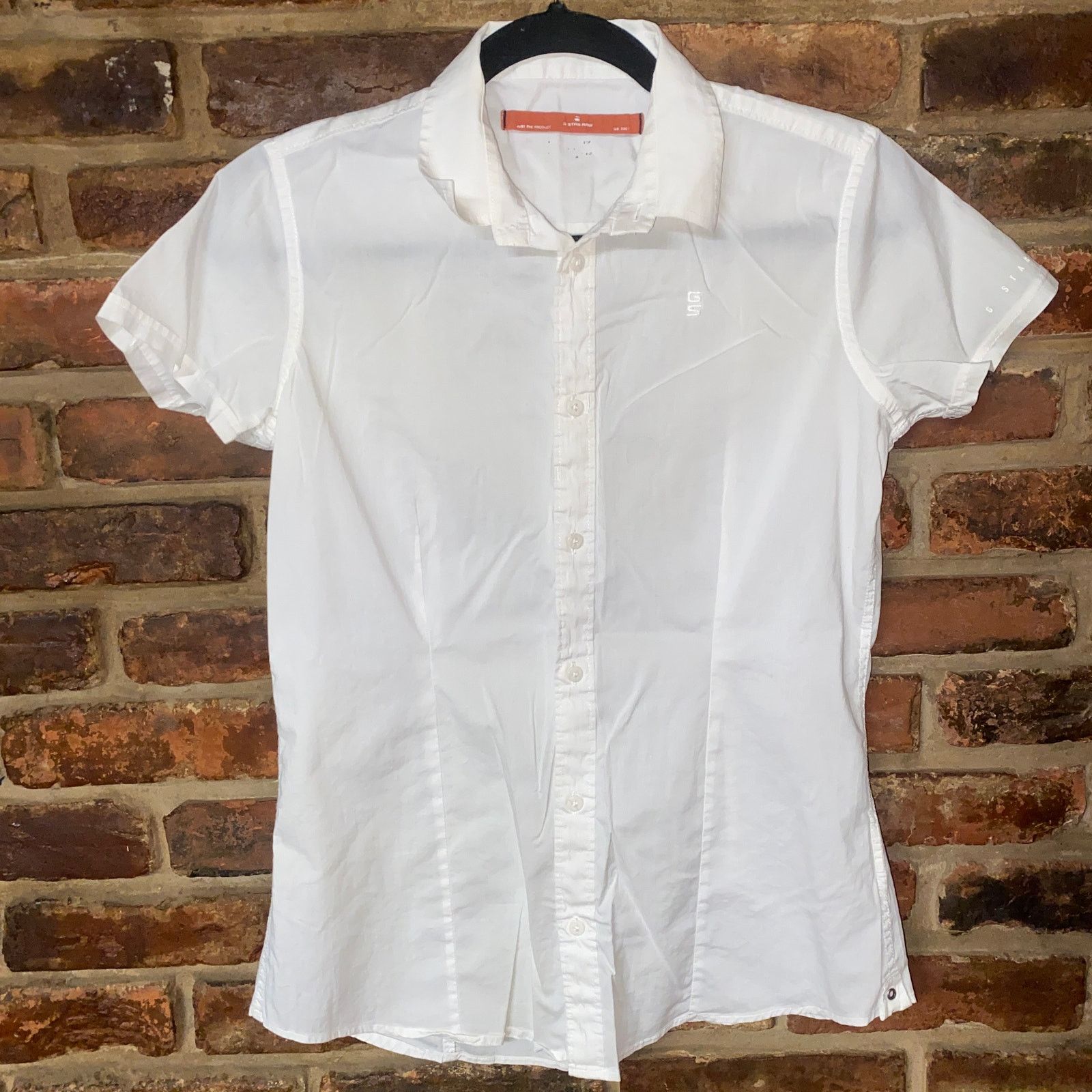 G-Star G-Star Raw Denim White Core Lux Button Down Shirt Small Size S / US 4 / IT 40 - 1 Thumbnail