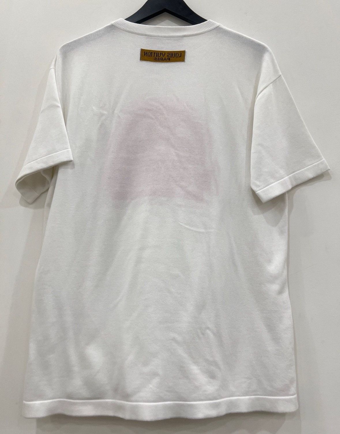 Louis Vuitton Louis Vuitton Portrait Letter Print Logo Knit Short Sleeve Size US M / EU 48-50 / 2 - 2 Thumbnail