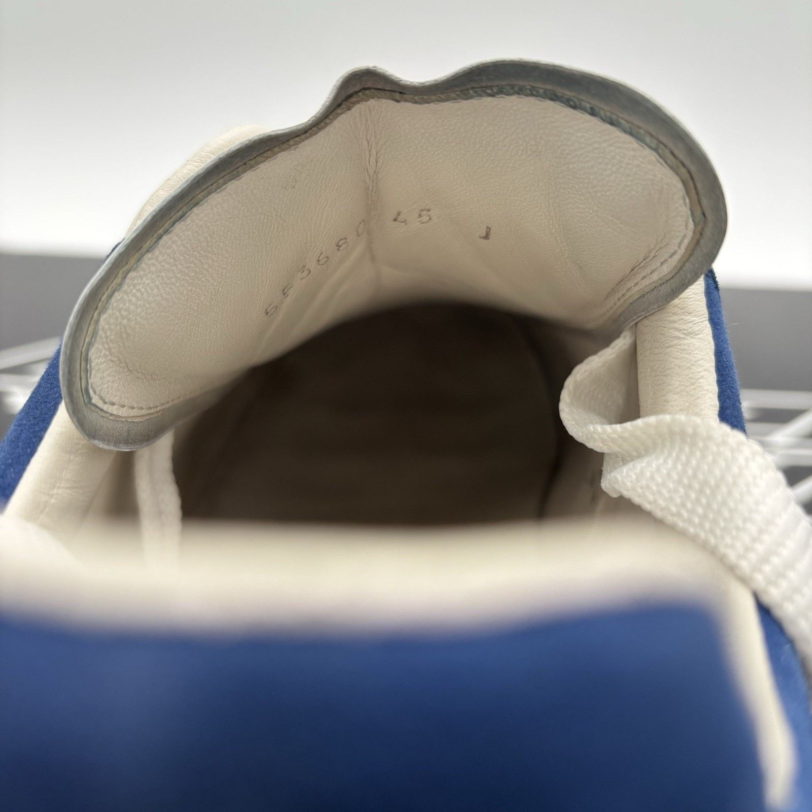 Alexander McQueen Alexander McQueen Oversized ' White, Blue ' | GREAT COND! Size US 12 / EU 45 - 20 Thumbnail