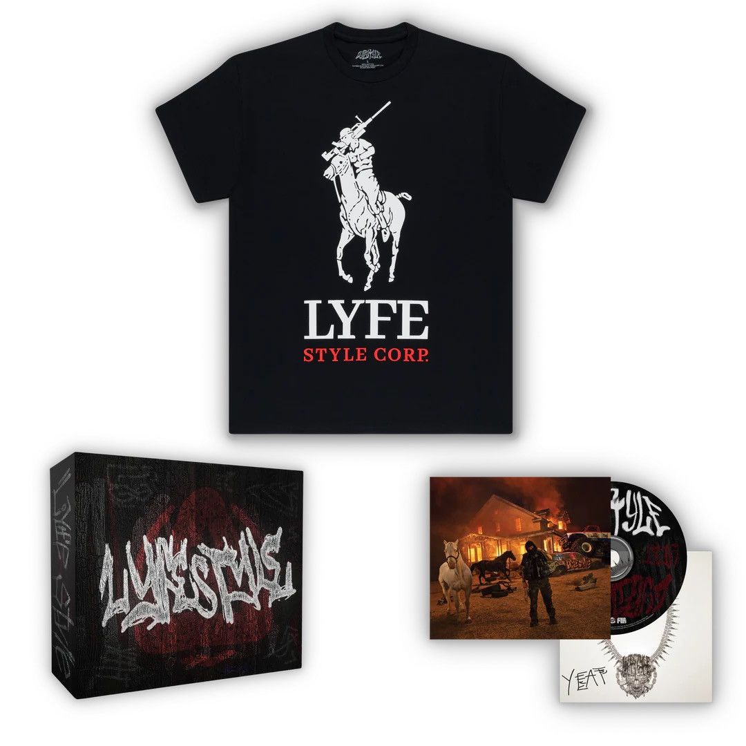 Yeat Yeat SIGNED Lyfestyle Tee Box Set 1 Size US M / EU 48-50 / 2 - 3 Thumbnail