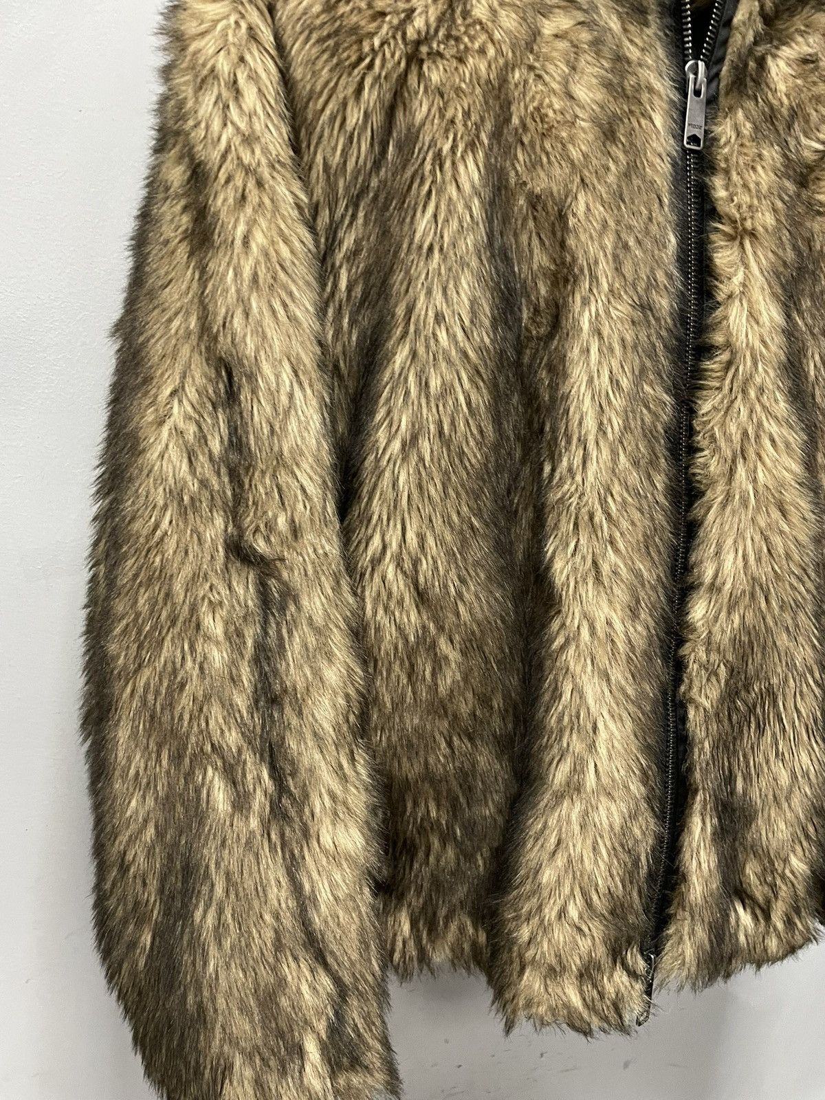If Six Was Nine Faux Fur Jacket Vintage 90s Style if six was nine style Size M / US 6-8 / IT 42-44 - 9 Thumbnail