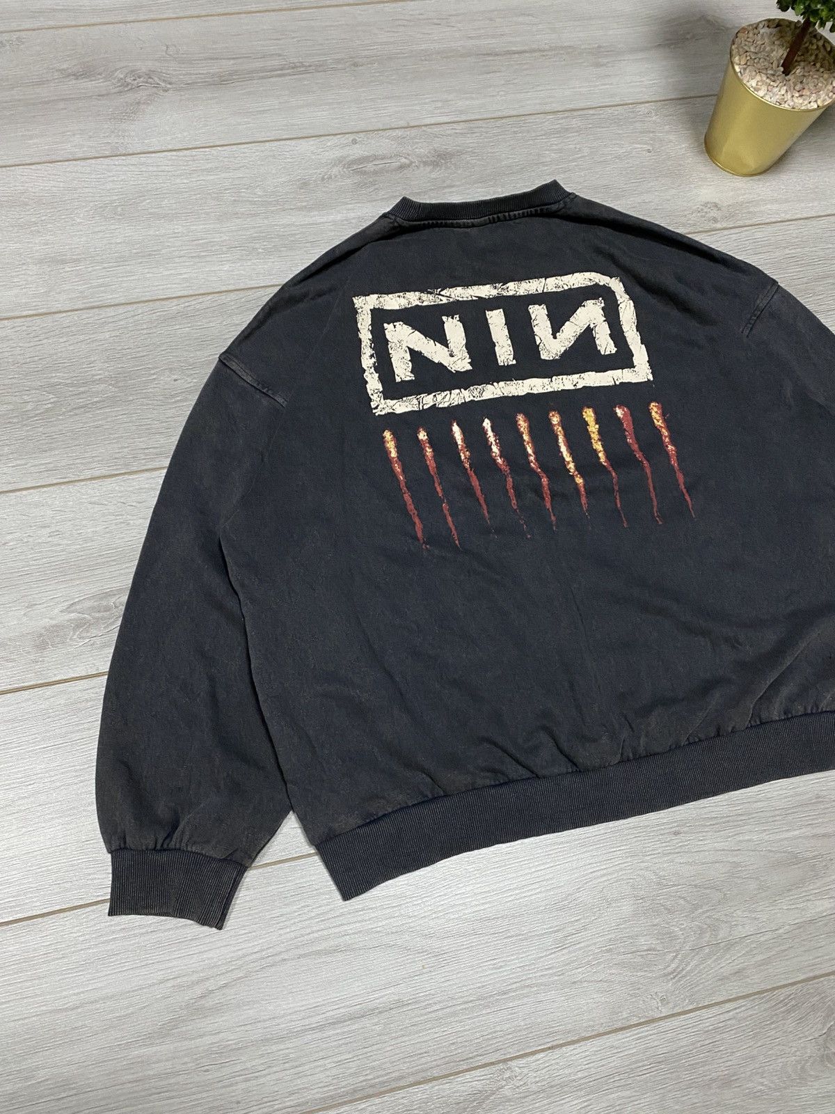 Band Tees Vintage NIN Further Down The Spiral Sweatshirt Size US M / EU 48-50 / 2 - 7 Thumbnail