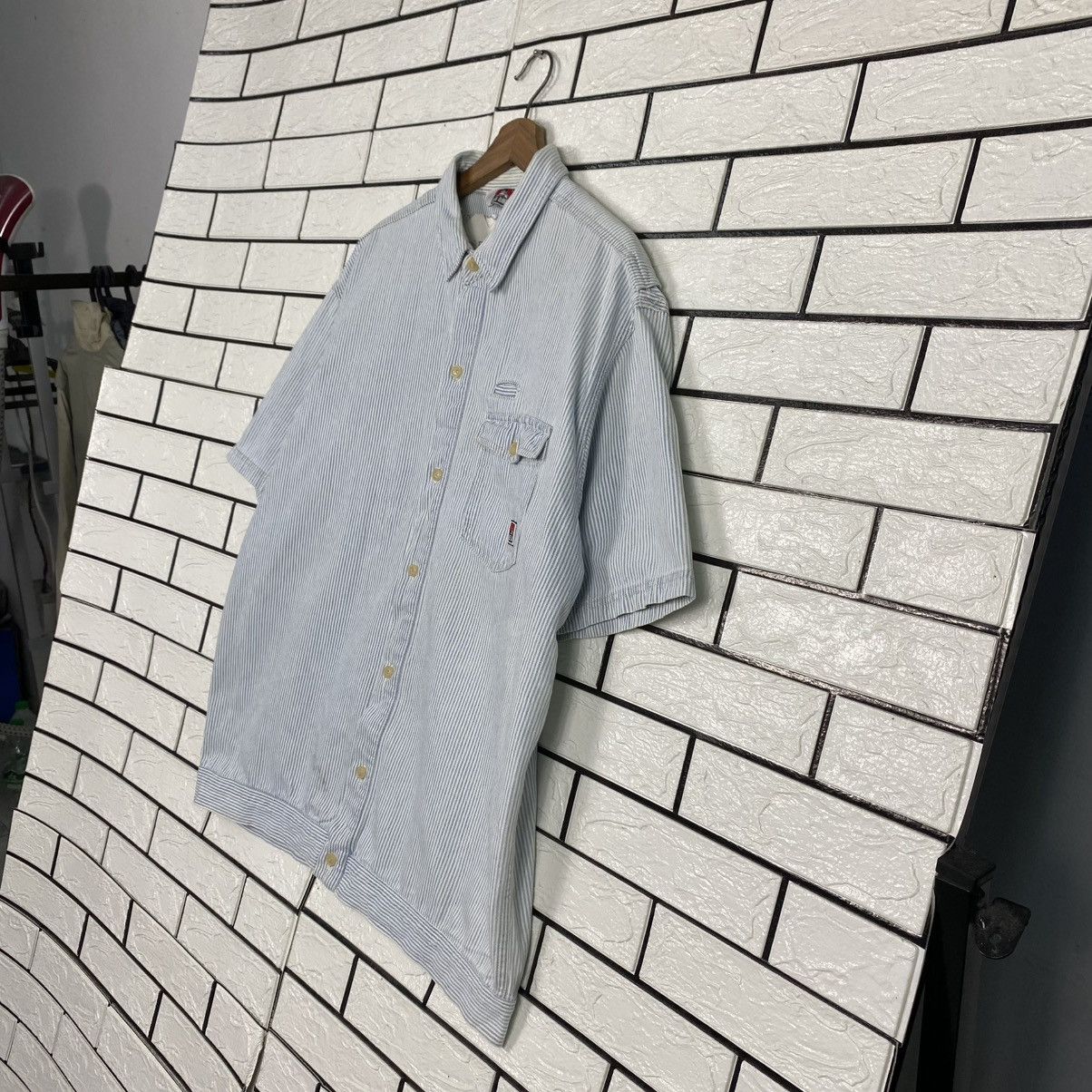 Ben Davis 🔥VINTAGE HICKORY CHORE JACKET STRIPED BEN DAVIS Size US XL / EU 56 / 4 - 2 Thumbnail