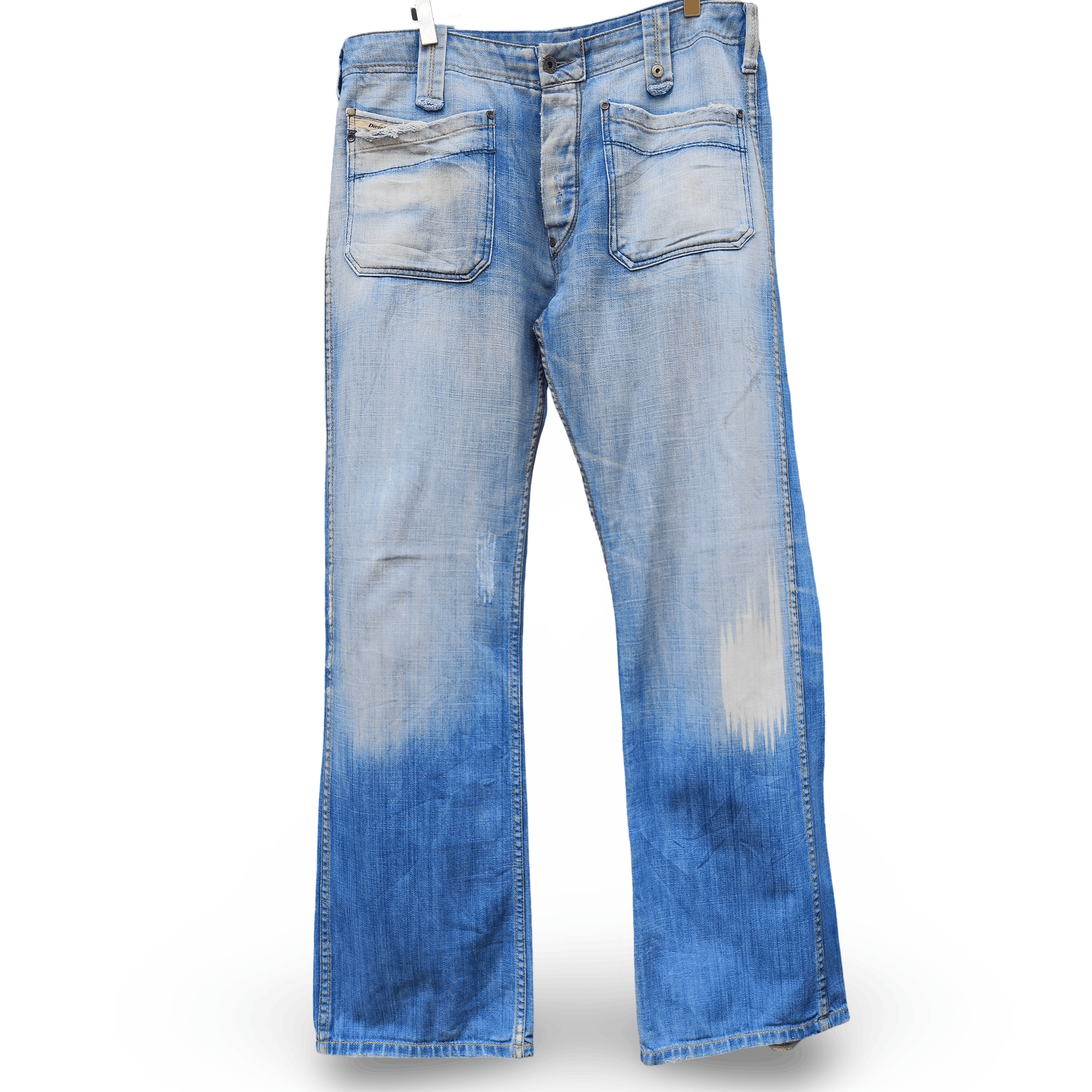 Diesel Diesel Baggy Y2k jeans faded W34. Size US 34 / EU 50 - 1 Thumbnail