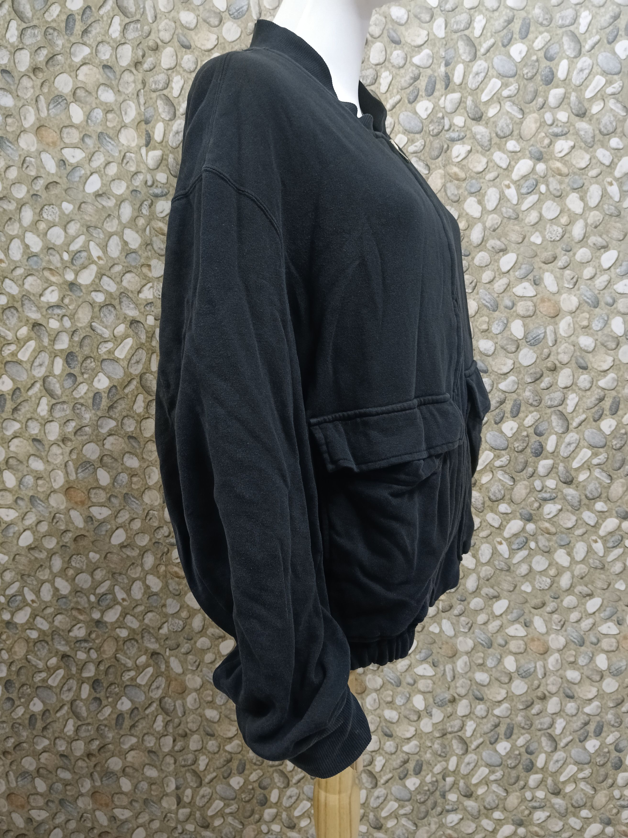 Yohji Yamamoto DiSTRESSED YOHJI YAMAMOTO Y'S FOR MEN UTILITY BOMBER JACKET Size US M / EU 48-50 / 2 - 2 Thumbnail