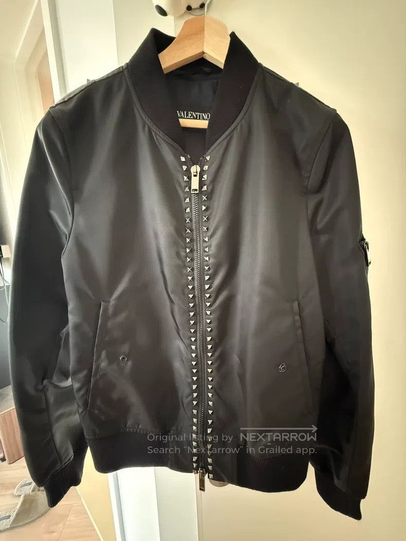 Valentino Valentino Willow studded jacket black coat Size US S / EU 44-46 / 1 - 1 Thumbnail