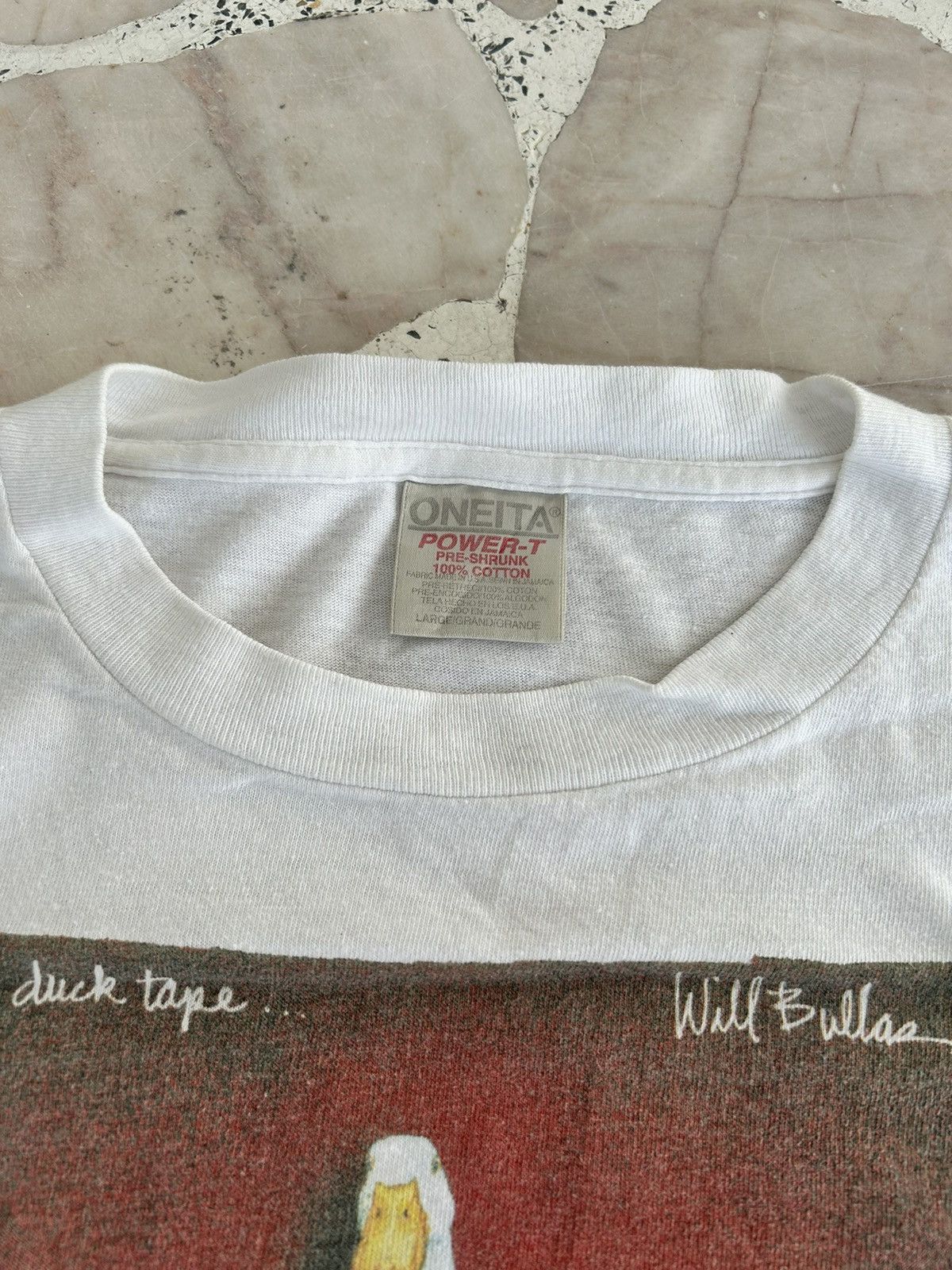 Vintage Ductape by will bullas art tee vintage Size US L / EU 52-54 / 3 - 8 Thumbnail