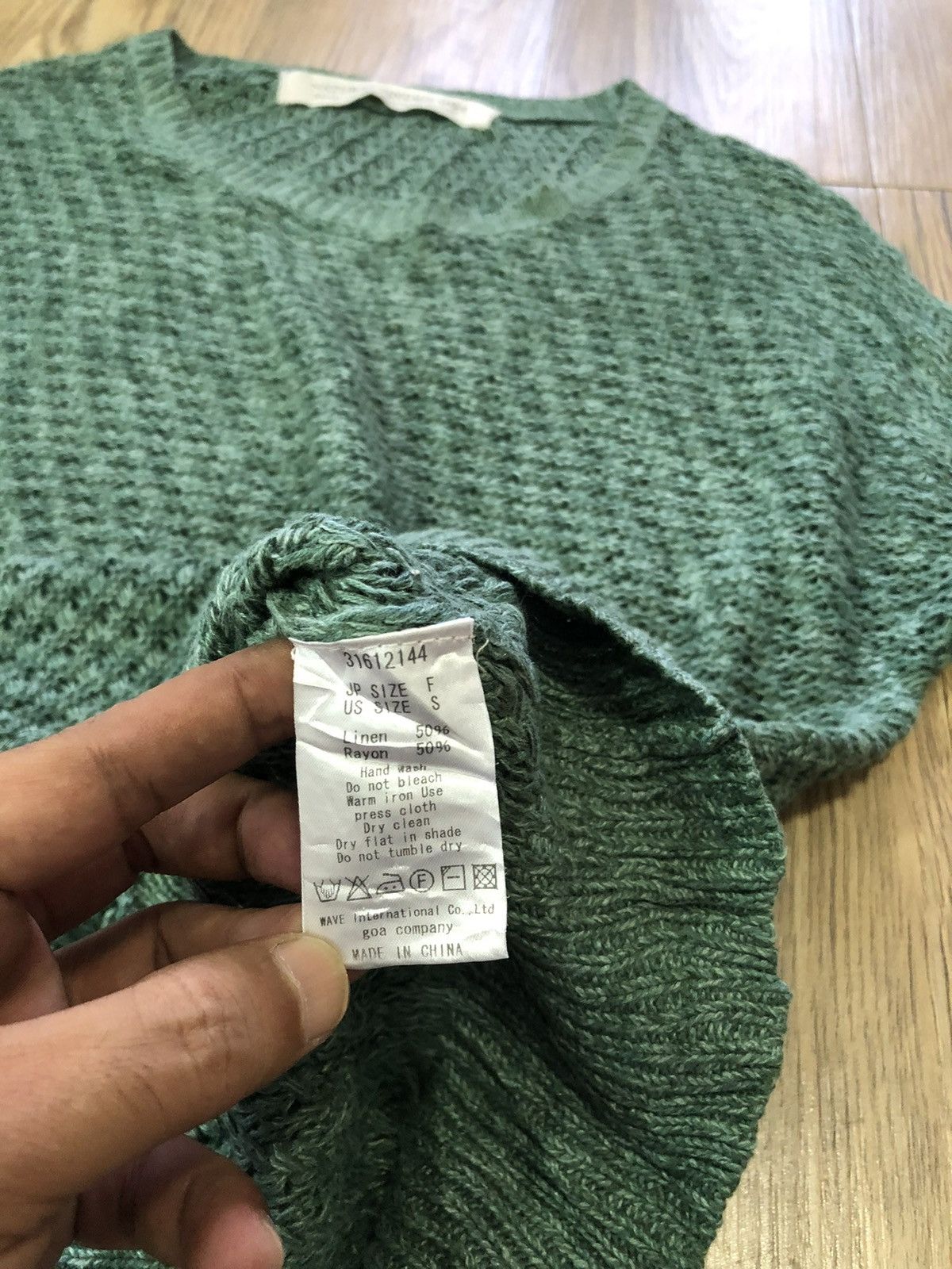 If Six Was Nine × Japanese Brand × Native GOA culture of Native fishnet sweater Size US M / EU 48-50 / 2 - 9 Thumbnail