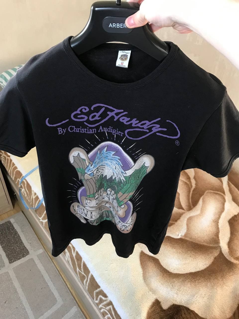 Ed Hardy 🔥 Vintage Ed Hardy Christian Audigier Affliction T Shirt Y2K Size US M / EU 48-50 / 2 - 7 Thumbnail