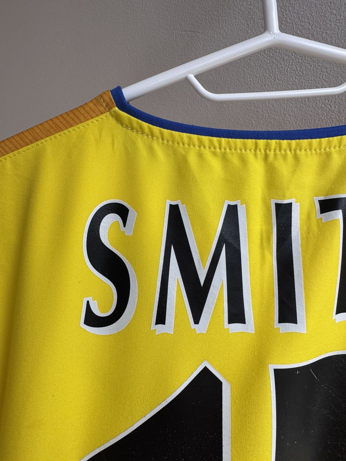 Nike LEEDS 2000 2001 2002 SMITH #17 FOOTBALL SHIRT SOCCER JERSEY Size US XXS / EU 40 - 15 Thumbnail