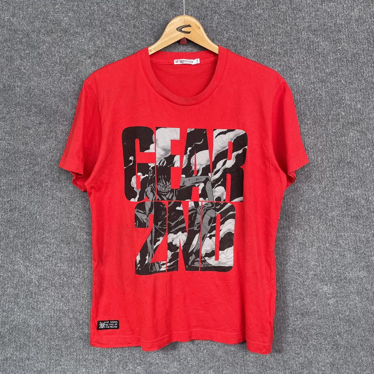 Anime × Japanese Brand × Vintage Anime One Piece Luffy Gear Second Collabration T Shirt Size US L / EU 52-54 / 3 - 1 Thumbnail