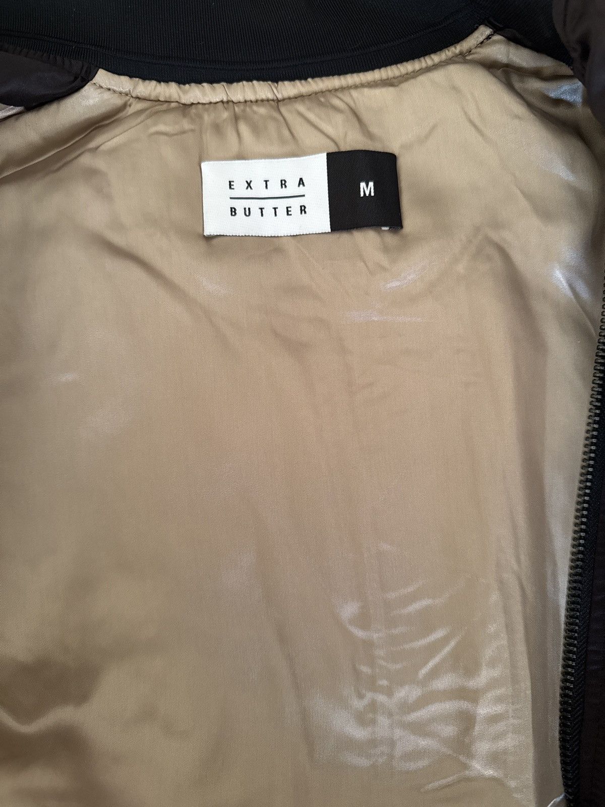 Extra Butter Extra Butter Hannya Black Bomber Jacket - M Size US M / EU 48-50 / 2 - 4 Thumbnail