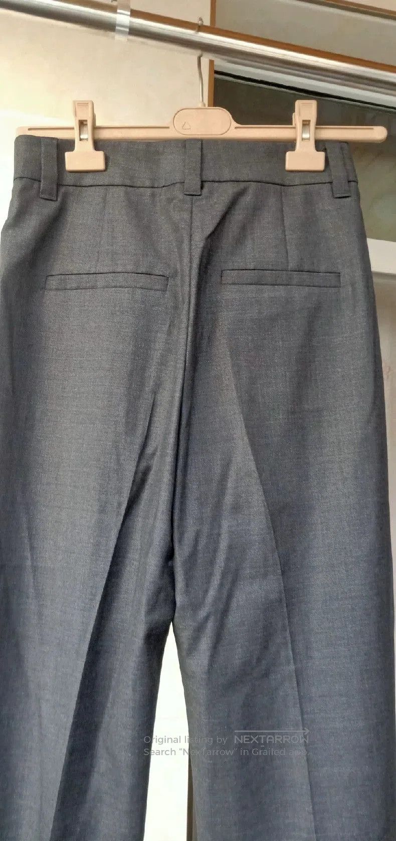 Brunello Cucinelli Brunello Cucinelli Gray Slim Pants. Size US 38 / EU 54 - 3 Thumbnail
