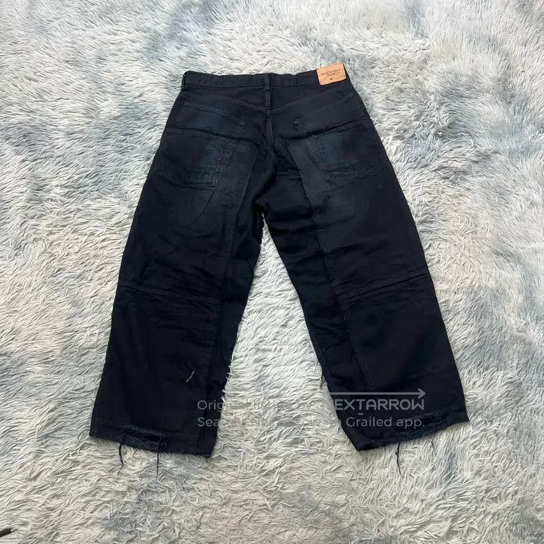 Balenciaga Balenciaga size S Distressed Denim Long Pants Size US 27 - 2 Thumbnail