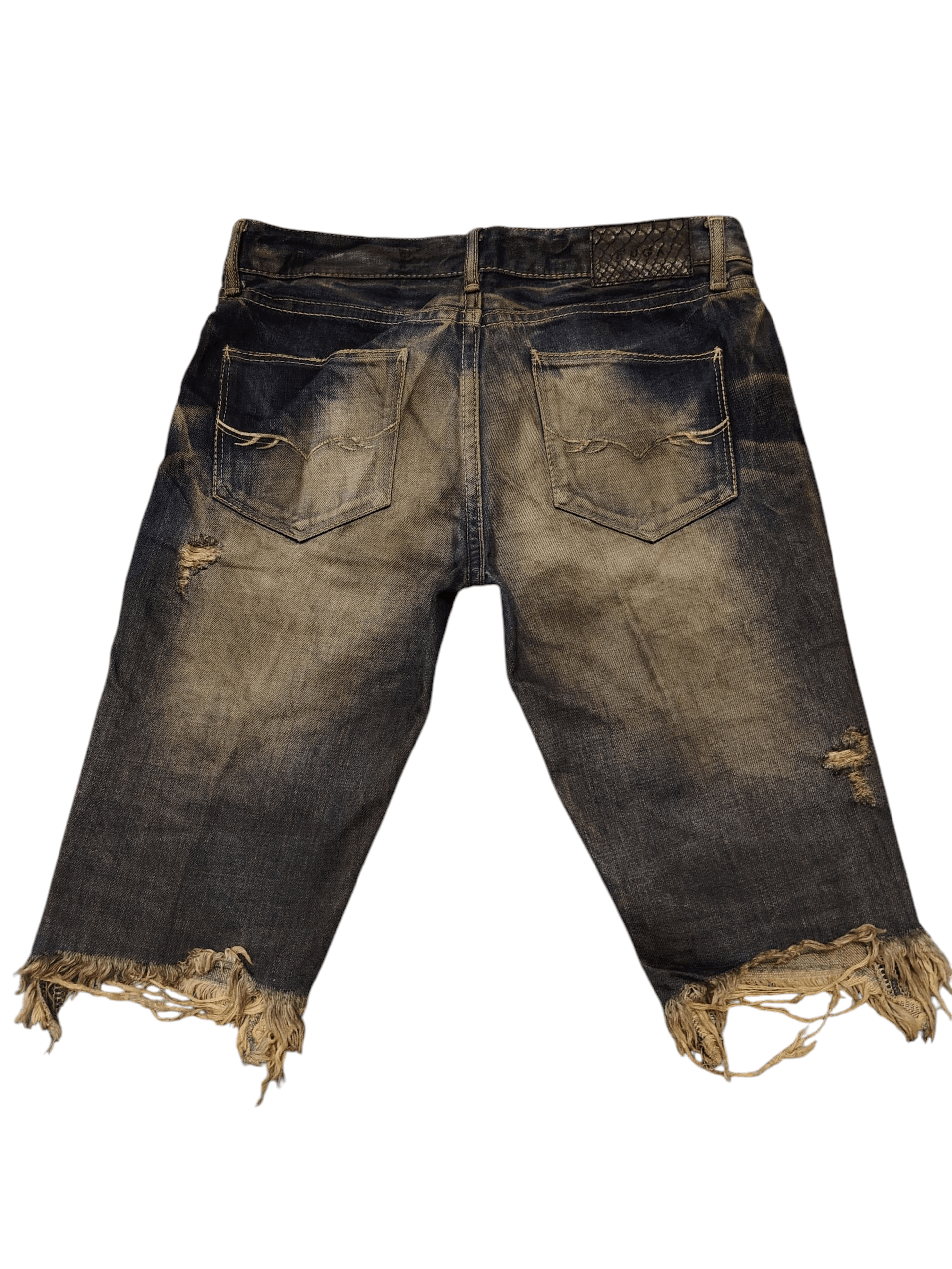 GOSTAR DE FUGA 💥Insane💥Rare💥Fuga Distressed Flared Jeans inspired I6W9 Size US 30 / EU 46 - 2 Thumbnail