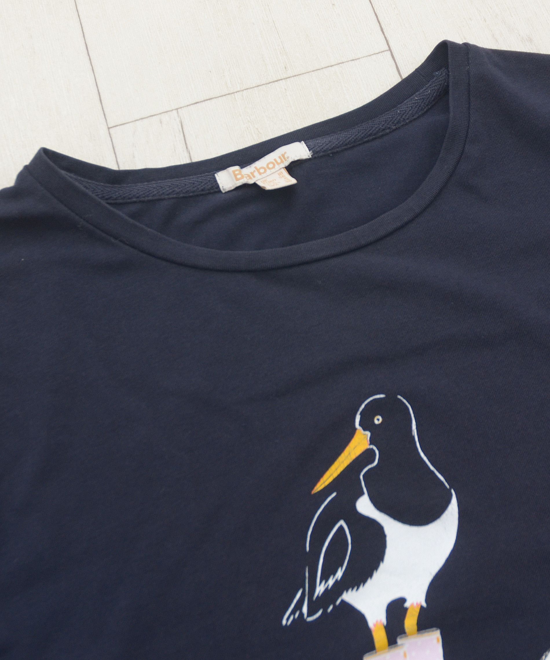Barbour 🦅T-Shirt Barbour Oystercatcher Animal Tee Hunter Y2K Size M / US 6-8 / IT 42-44 - 4 Thumbnail