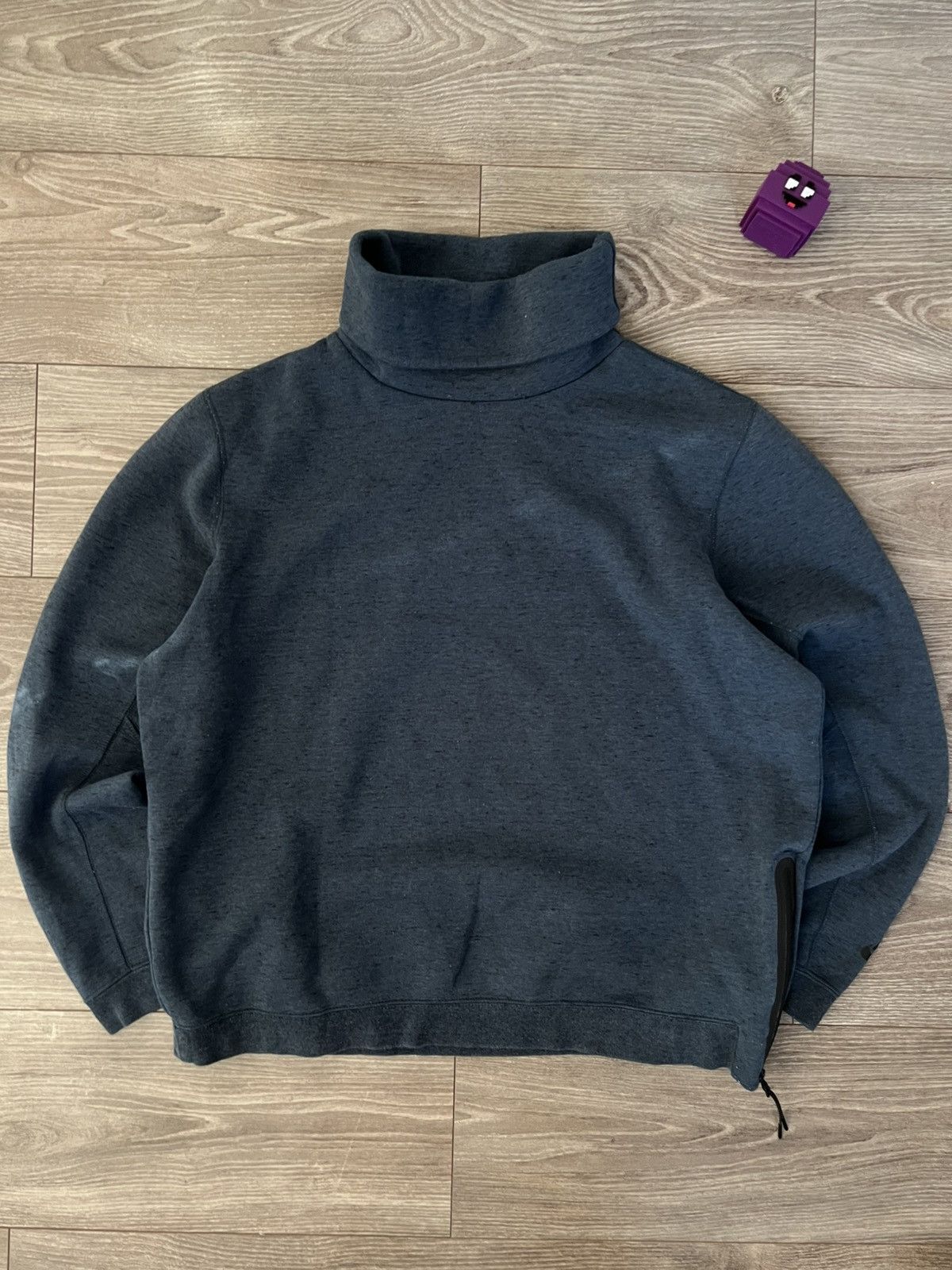 Nike Nike Tech Fleece Blue Ninja Neck Style Regular Sweatshirt Size XL / US 12-14 / IT 48-50 - 1 Thumbnail