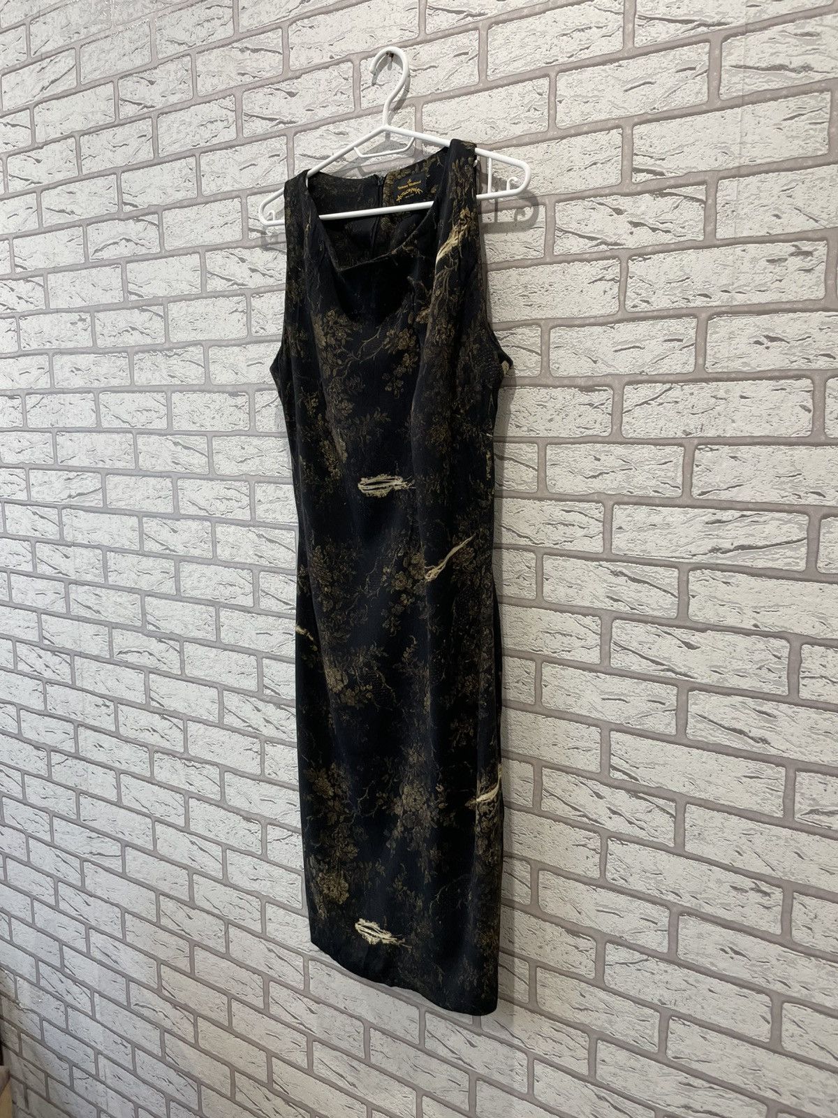Vintage × Vivienne Westwood RARE Vivienne Westwood Anglomania Vintage Flower Print Dress Size M / US 6-8 / IT 42-44 - 2 Thumbnail
