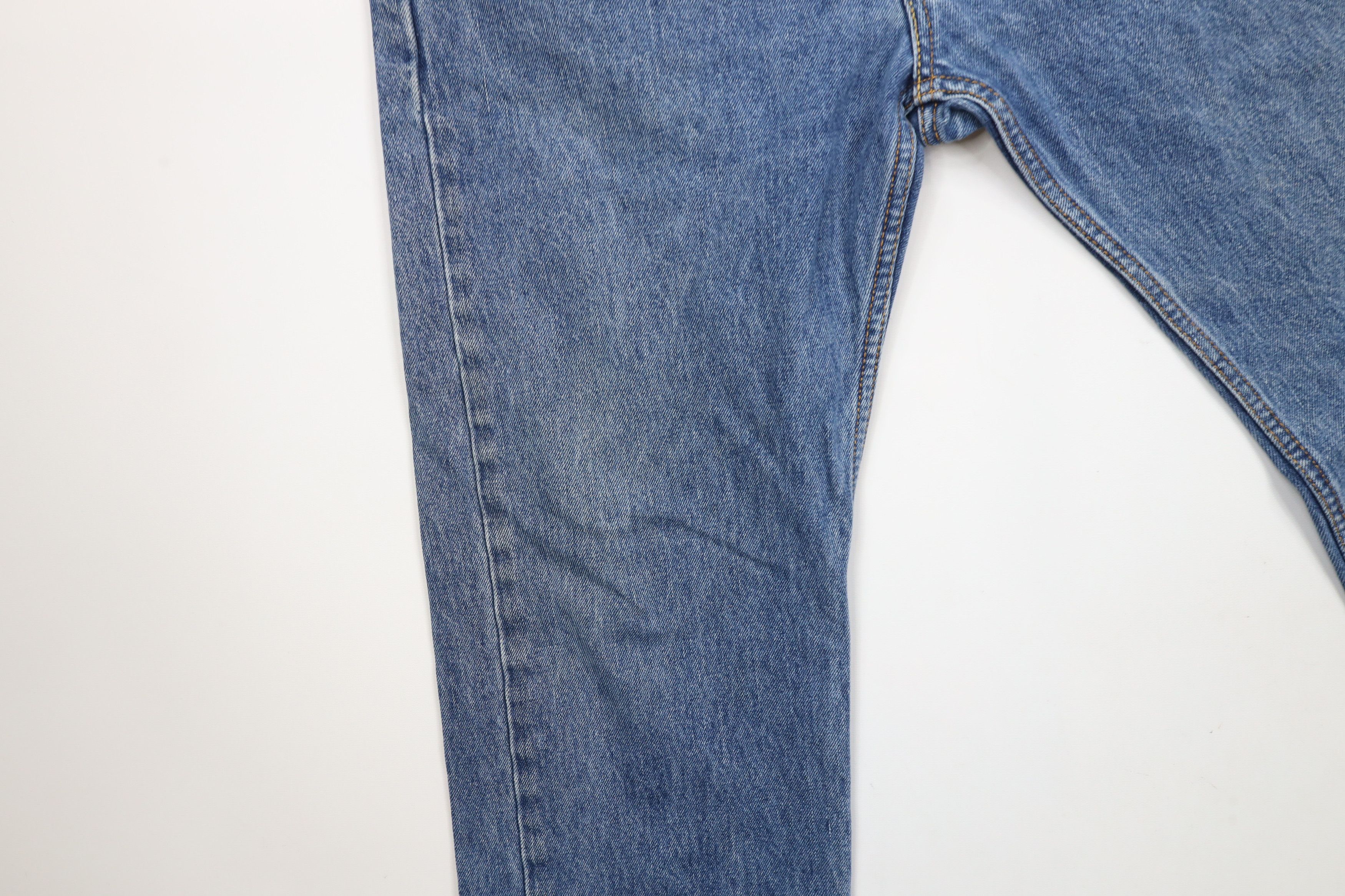 Levi's × Vintage Vintage Y2K Levis 505 Regular Fit Denim Jeans Blue Cotton Size US 33 - 7 Thumbnail
