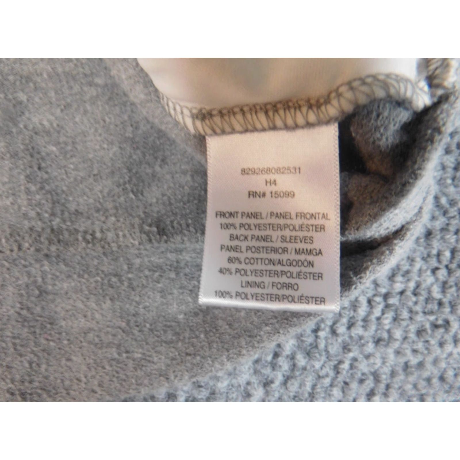 Vintage Bongo Blouse Shirt Womens Large Gray Pullover Cap Sleeve Crew Neck Regular Size L / US 10 / IT 46 - 7 Thumbnail