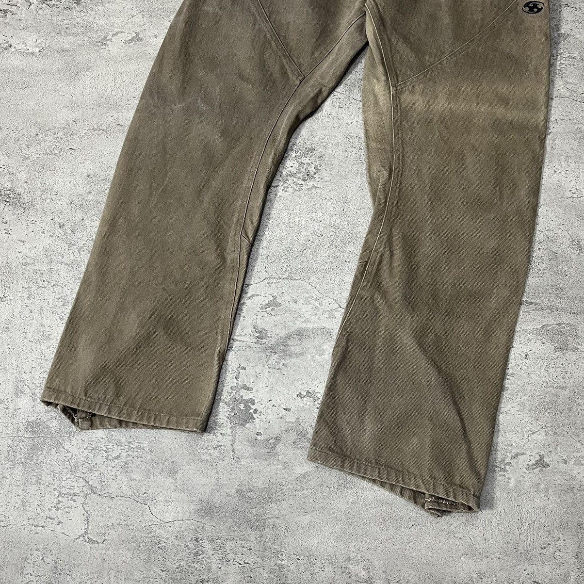 Other San San Gear Asymmetrical Zip Trousers- Brown Size US 28 / EU 44 - 3 Thumbnail
